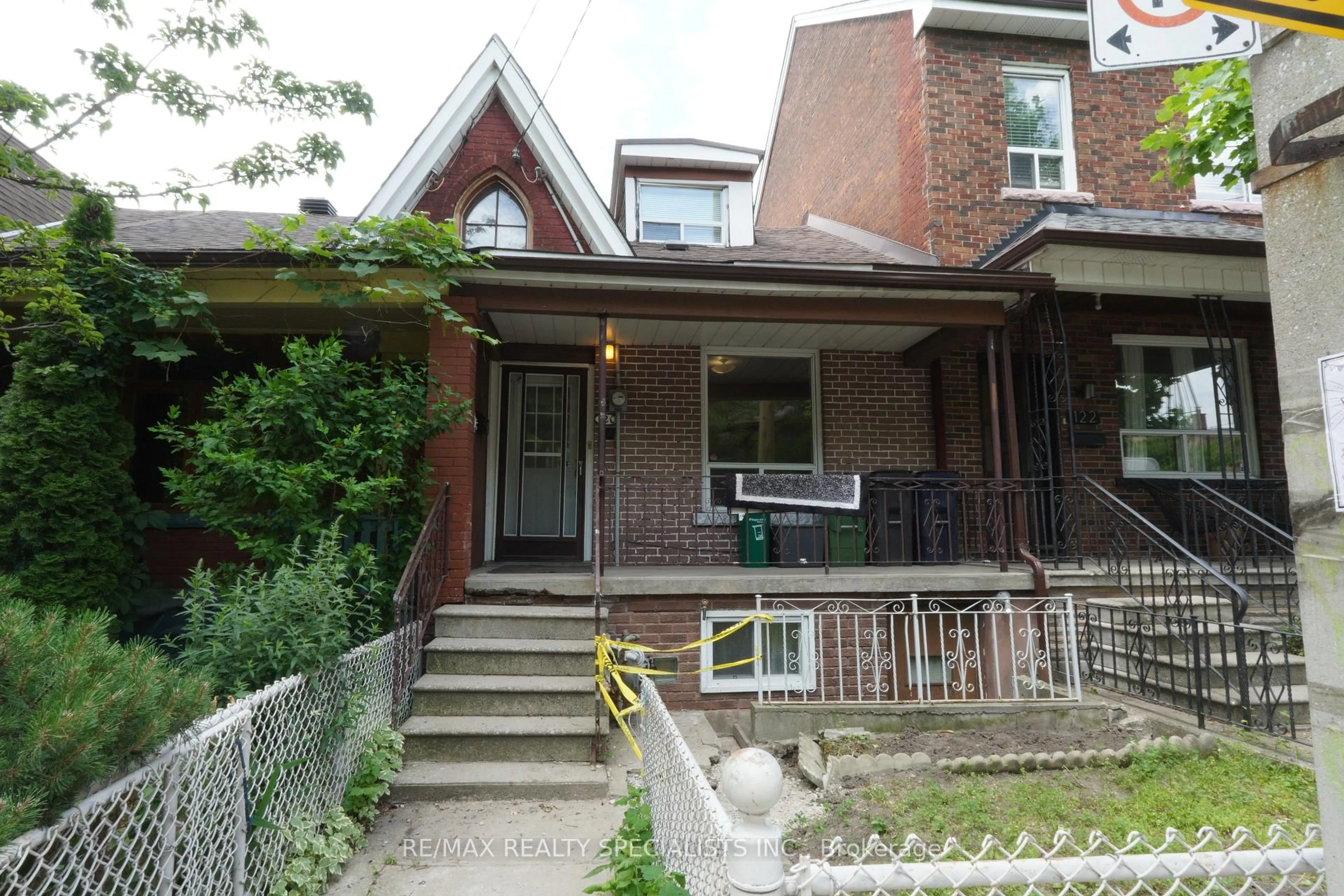 Home with brick exterior material, street for 120 Euclid Ave, Toronto Ontario M6J 2J9