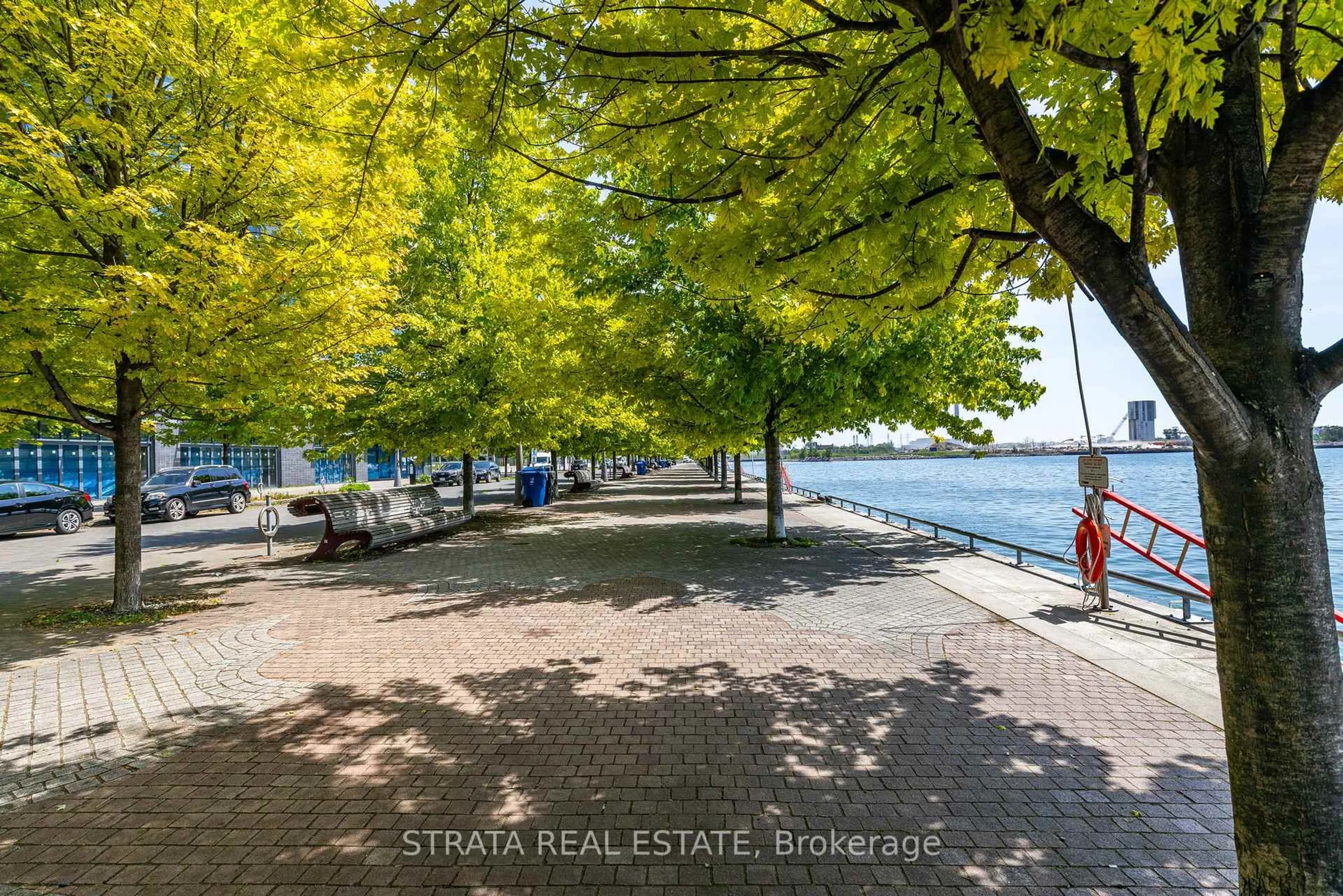 Patio, water/lake/river/ocean view for 55 Merchants' Wharf #415, Toronto Ontario M5A 0P2