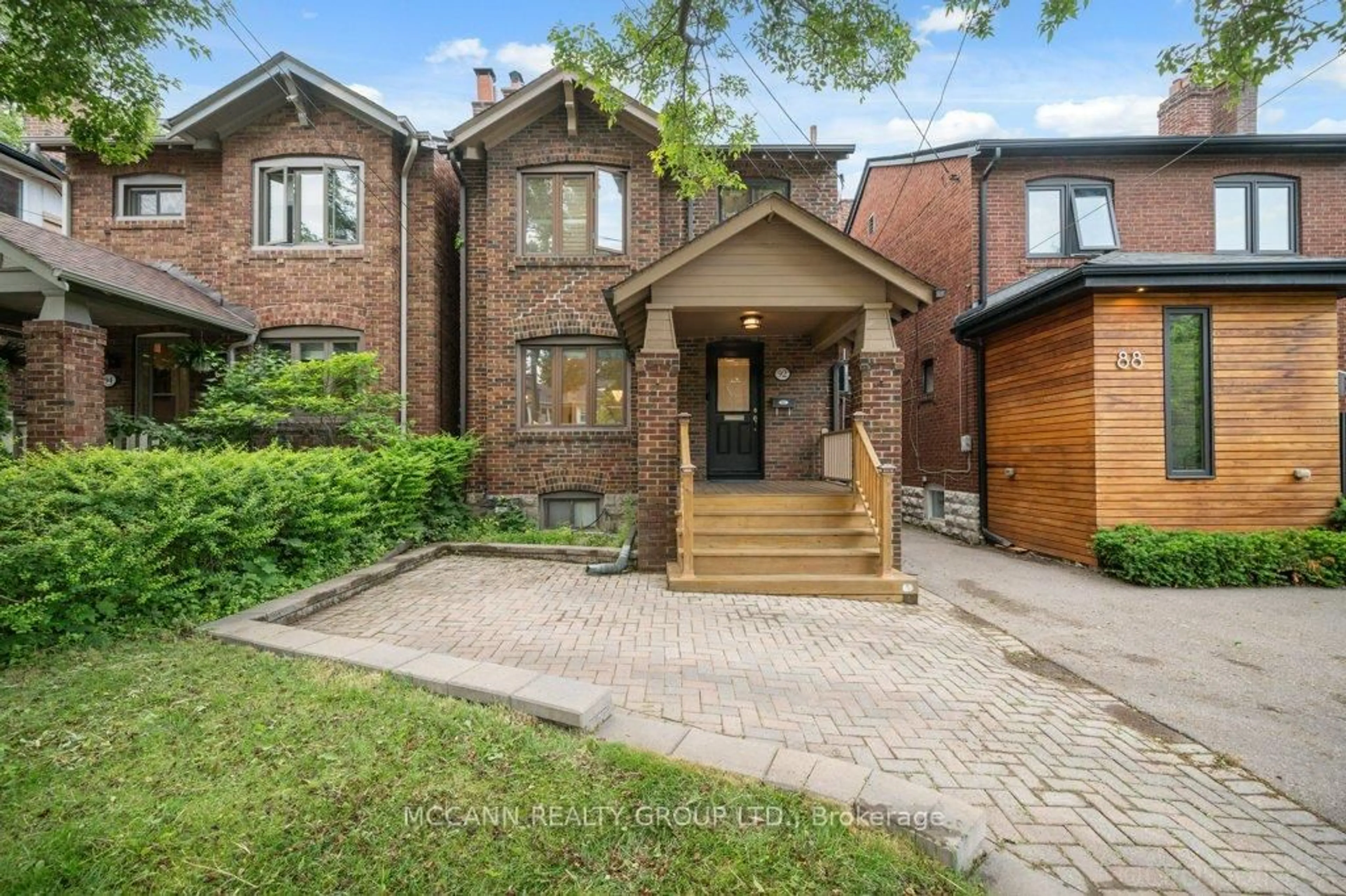 Home with brick exterior material, street for 92 Brookdale Ave, Toronto Ontario M5M 1P3