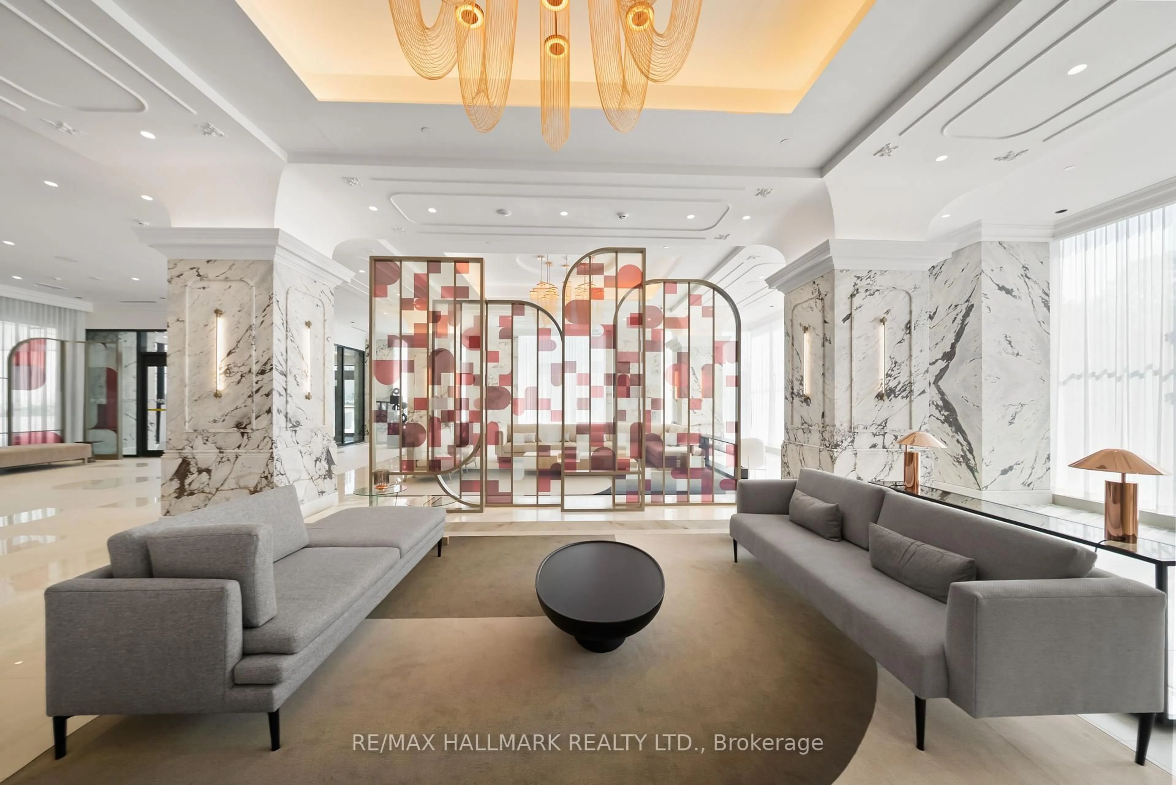 Lobby for 10 Inn On The Park Dr #1710, Toronto Ontario M3C 0P9