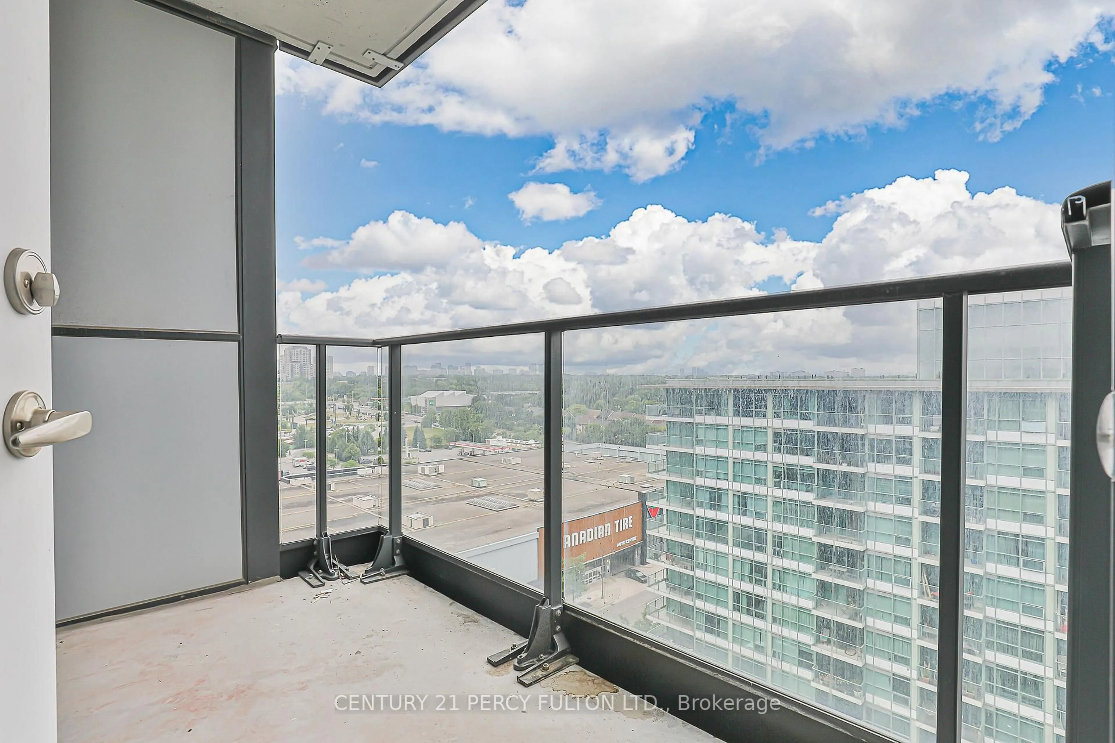 Balcony in the apartment, unknown for 19 Singer Crt #1612, Toronto Ontario M2K 0B2