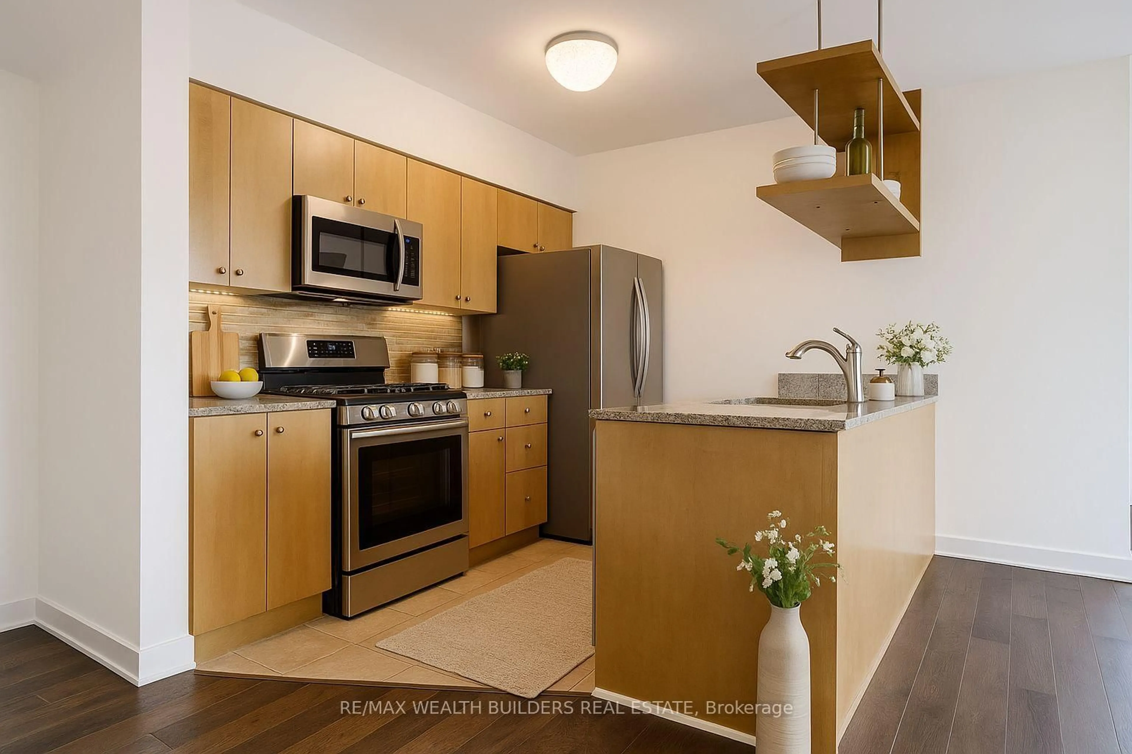 Standard kitchen, unknown for 35 Mariner Terr #712, Toronto Ontario M5V 3V9