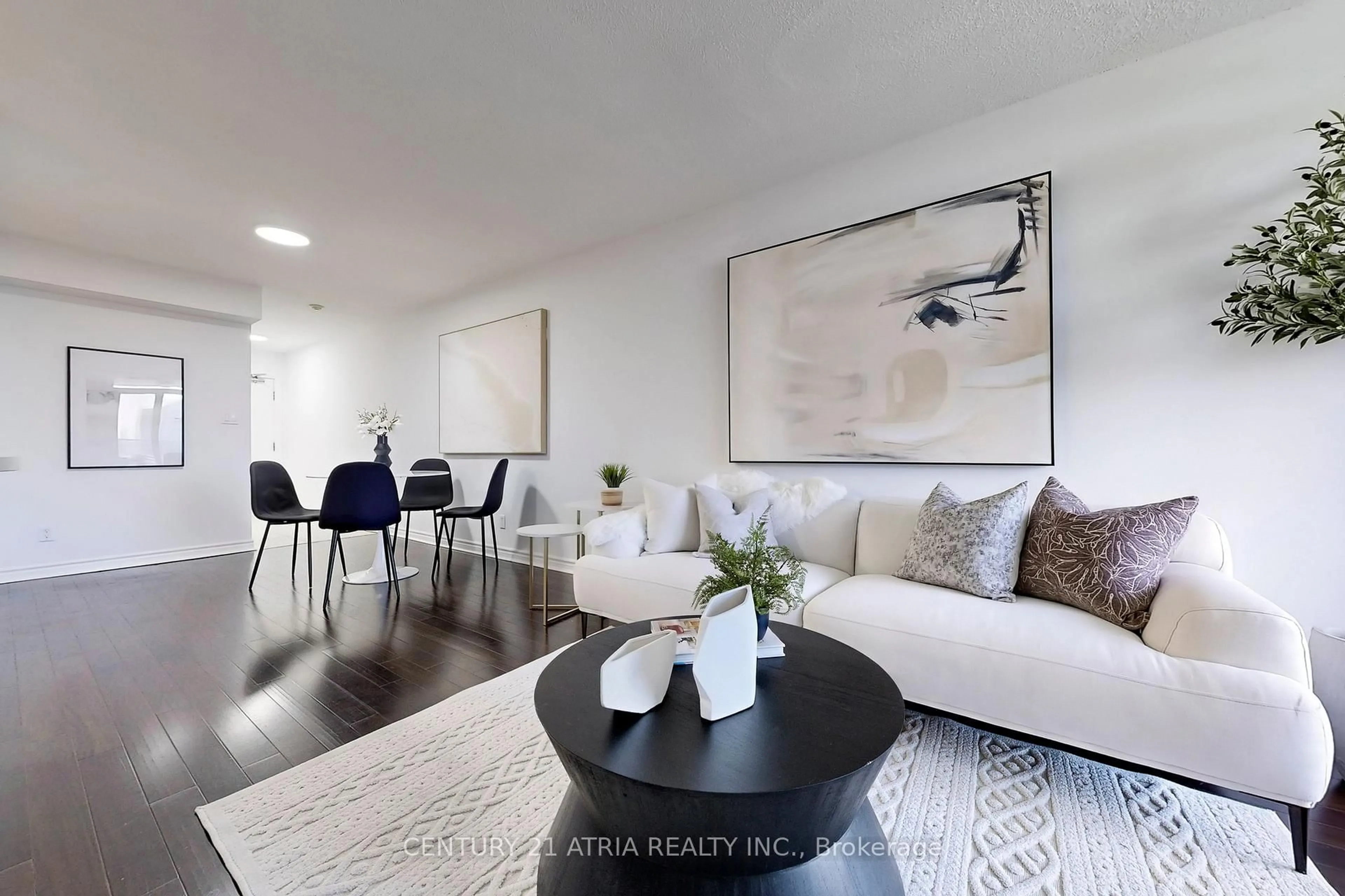 Living room with furniture, unknown for 3 Rean Dr #1107, Toronto Ontario M2K 3C2