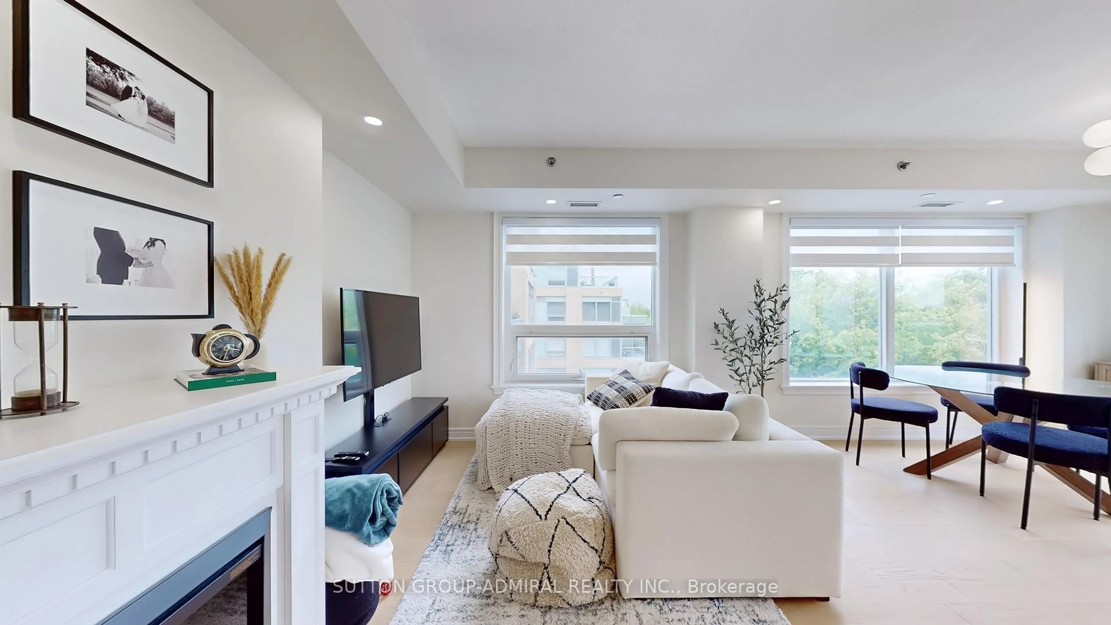 Living room with furniture, unknown for 701 Sheppard Ave #415, Toronto Ontario M3H 0B2