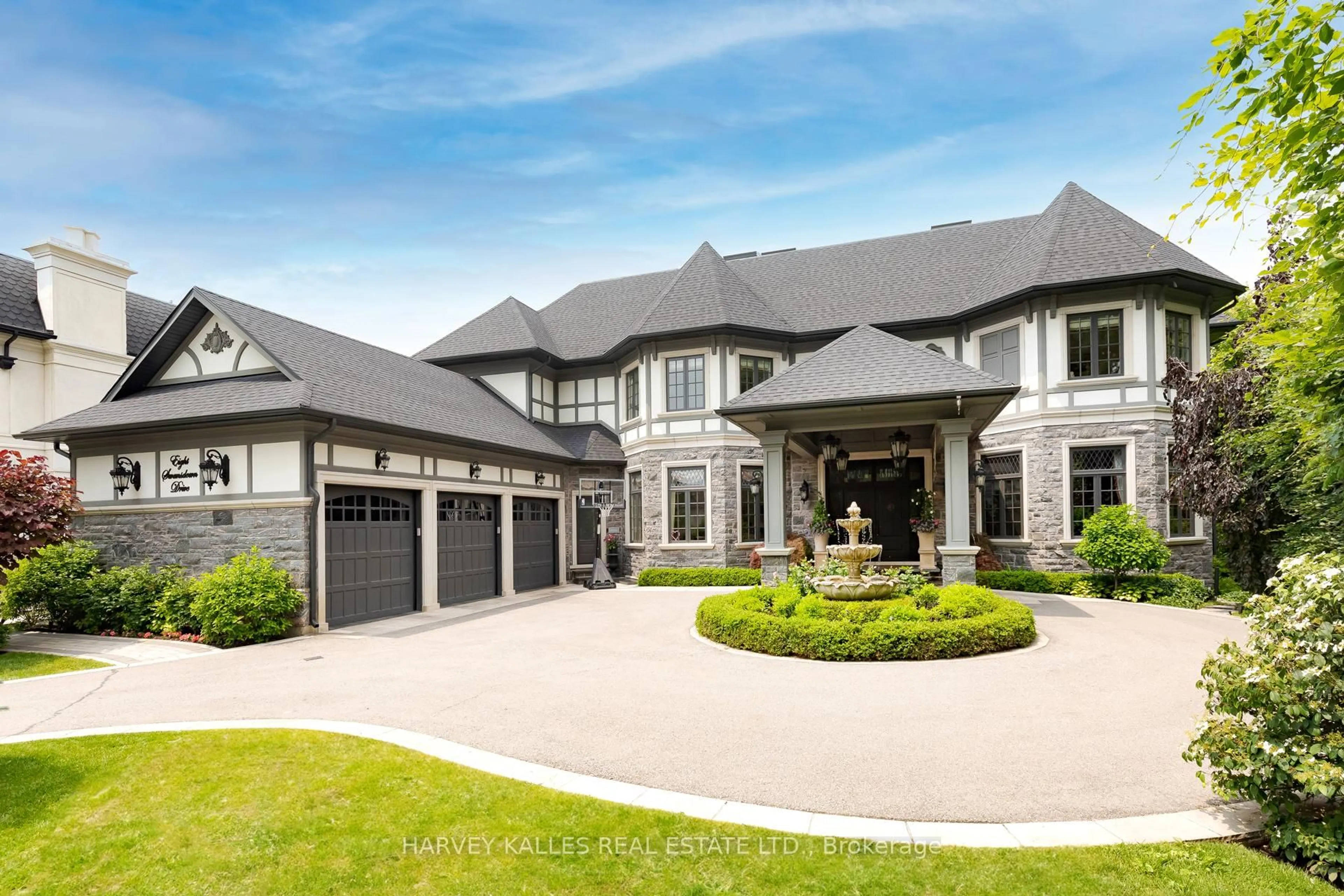 Home with brick exterior material, street for 8 Swansdown Dr, Toronto Ontario M2L 2N1