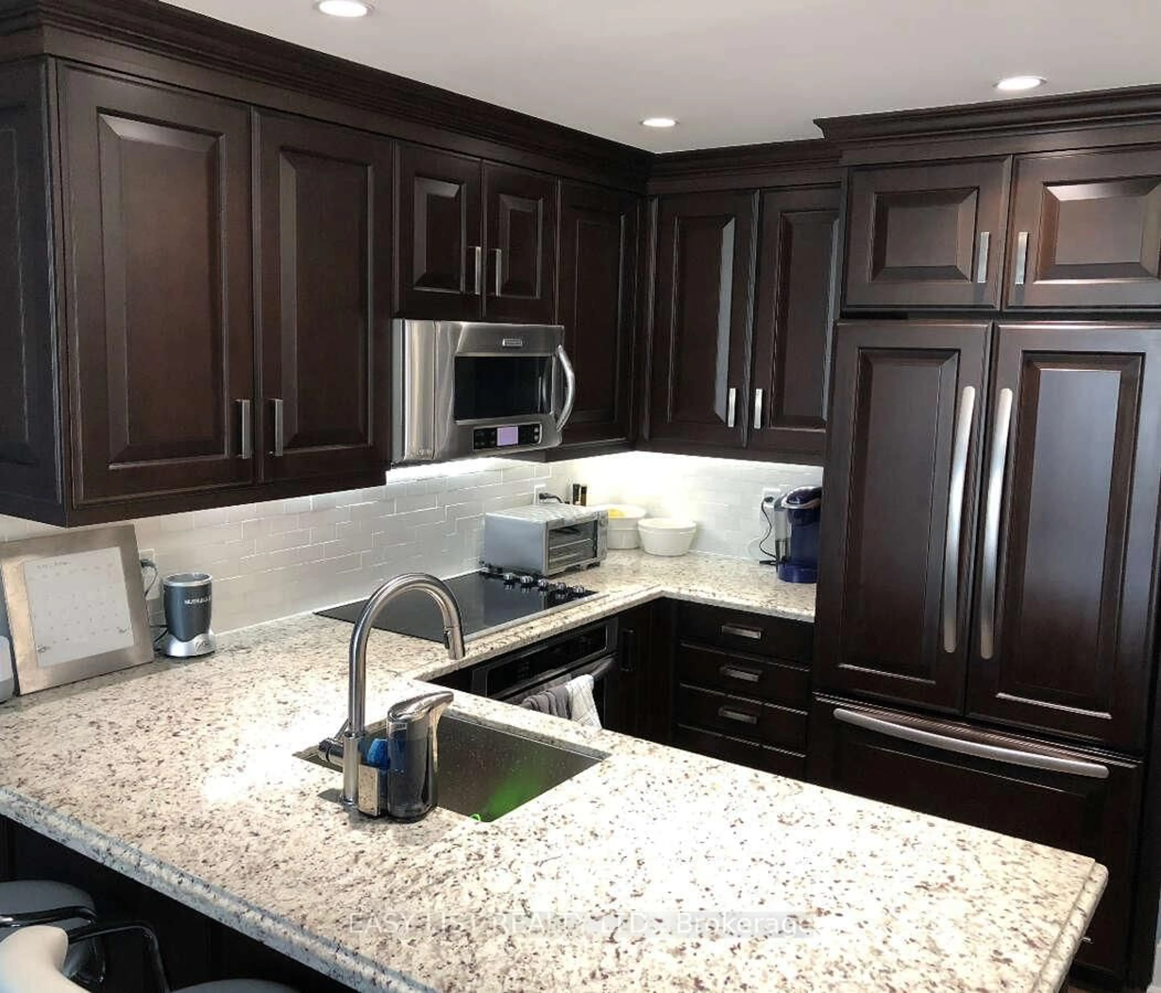 Contemporary kitchen, ceramic/tile floor for 1888 Bayview Ave #508, Toronto Ontario M4G 0A7