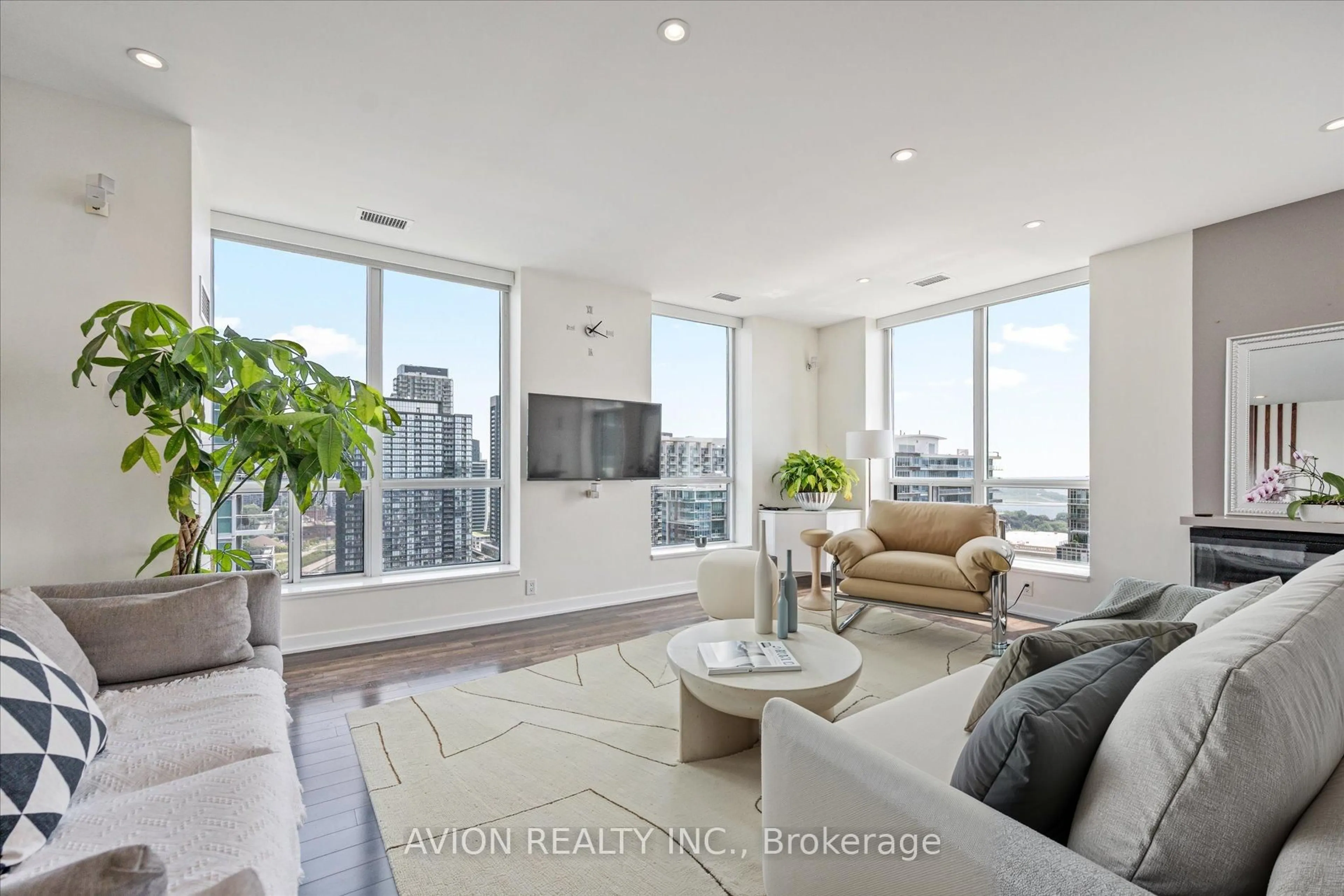 Living room with furniture, unknown for 50 Lynn Williams St #Ph 2402, Toronto Ontario M6K 3R9