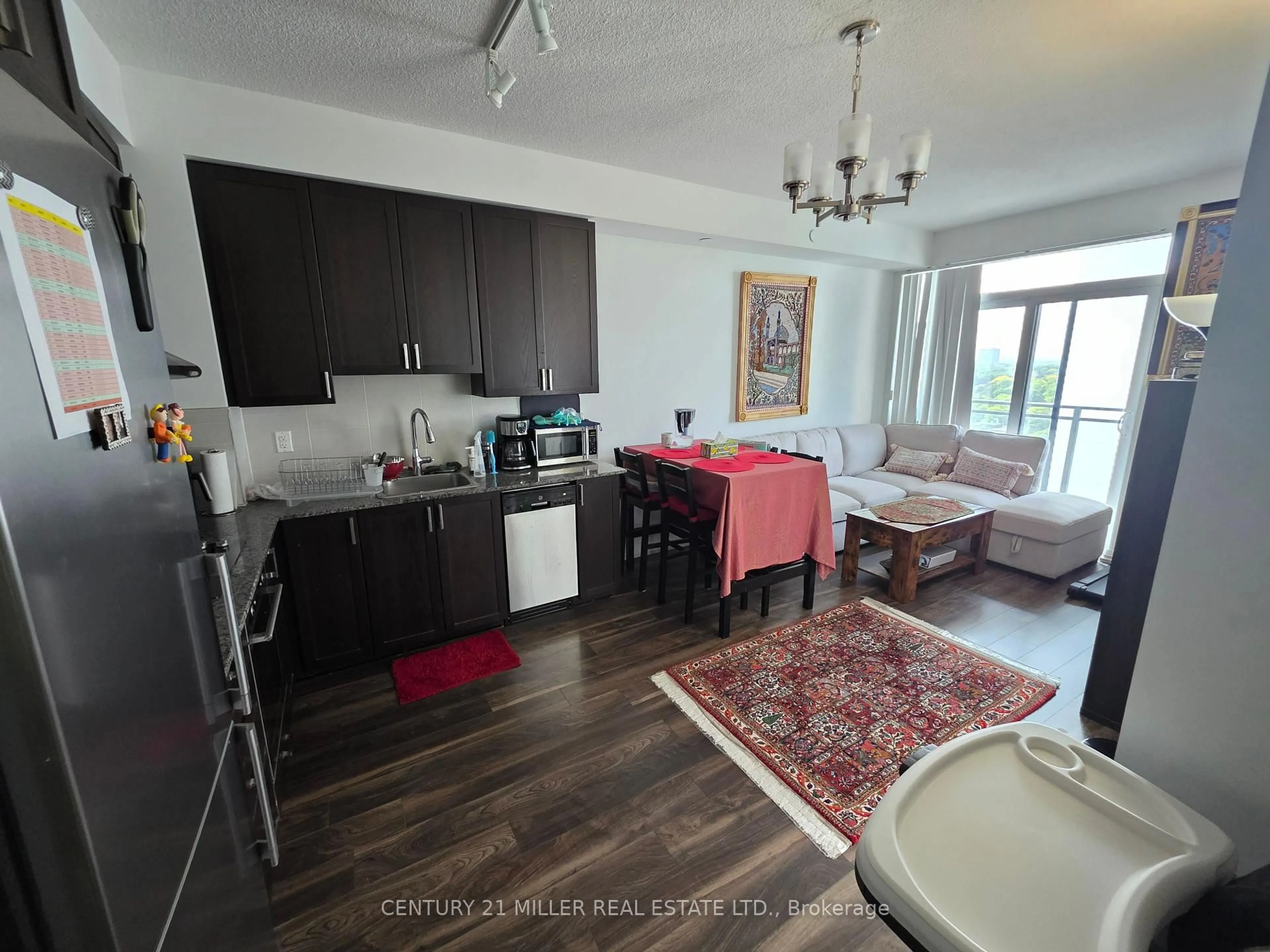 Open concept kitchen, unknown for 55 Ann Oreilly Rd #1401, Toronto Ontario M2J 0E1