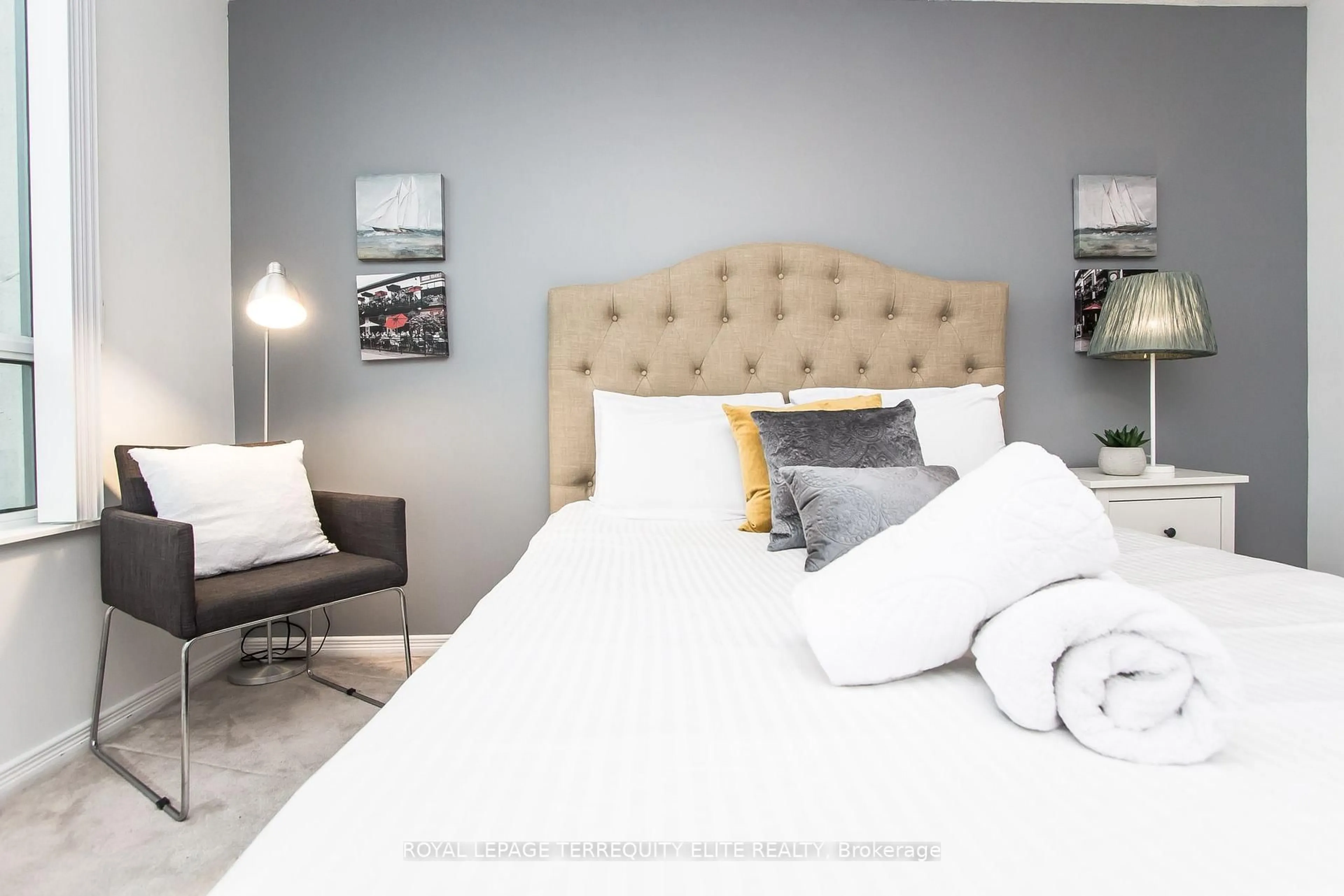Bedroom with bed, unknown for 503 Beecroft Rd #2108, Toronto Ontario M2N 0A2