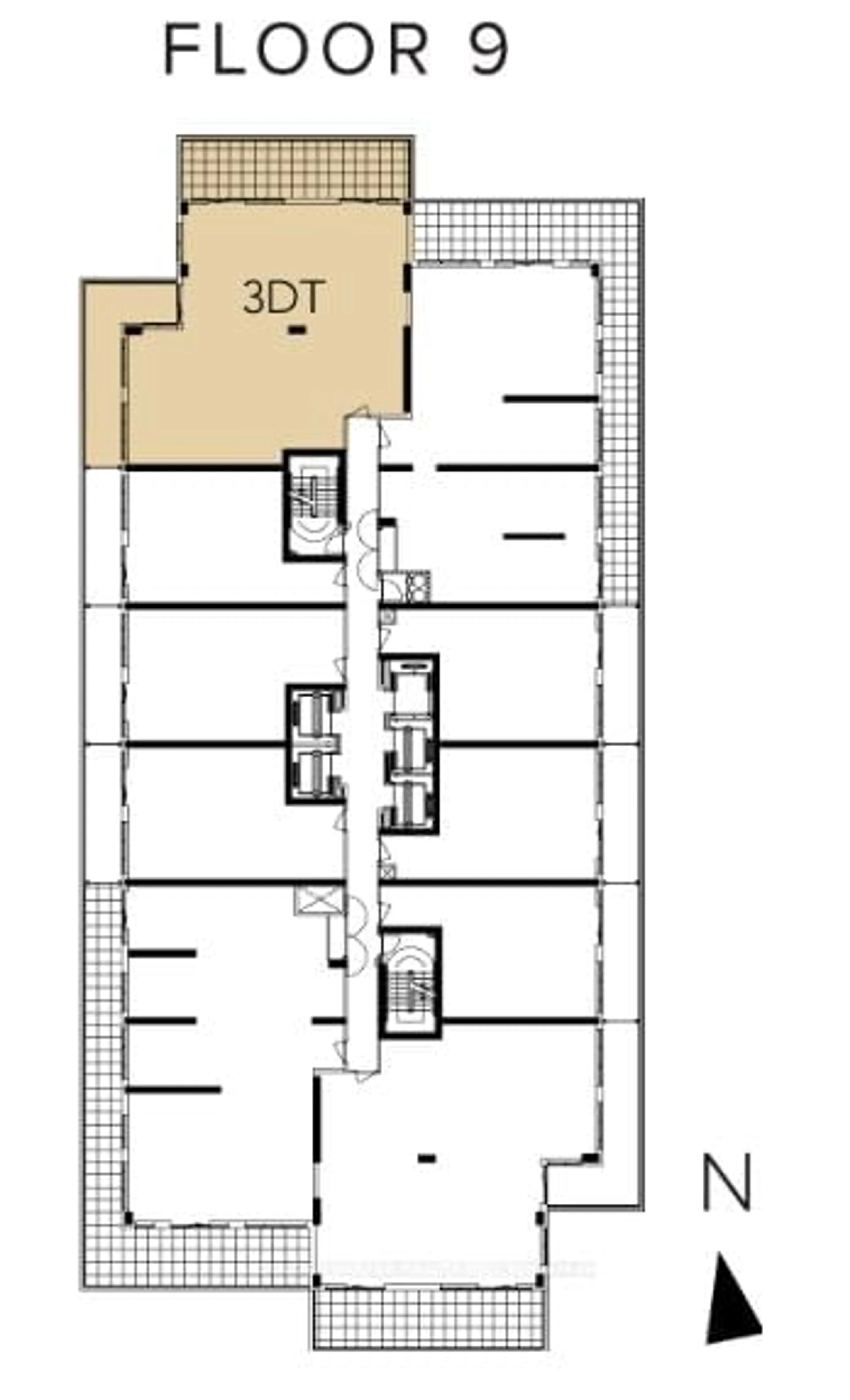 Floor plan for 30 Inn On the Park Dr #903, Toronto Ontario M3C 0P7