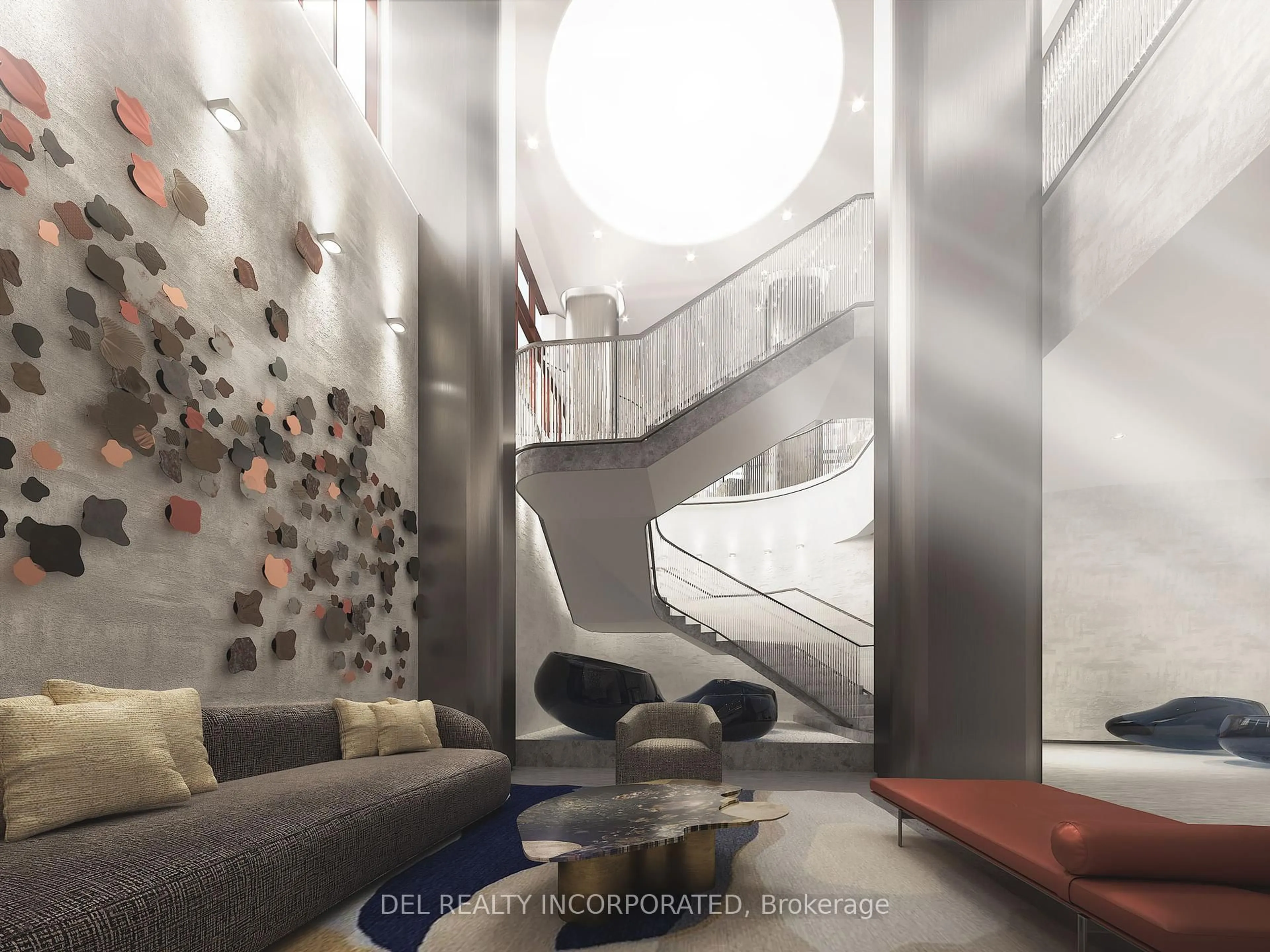 Indoor foyer for 155 Merchants' Wharf #318, Toronto Ontario M5A 0Y4