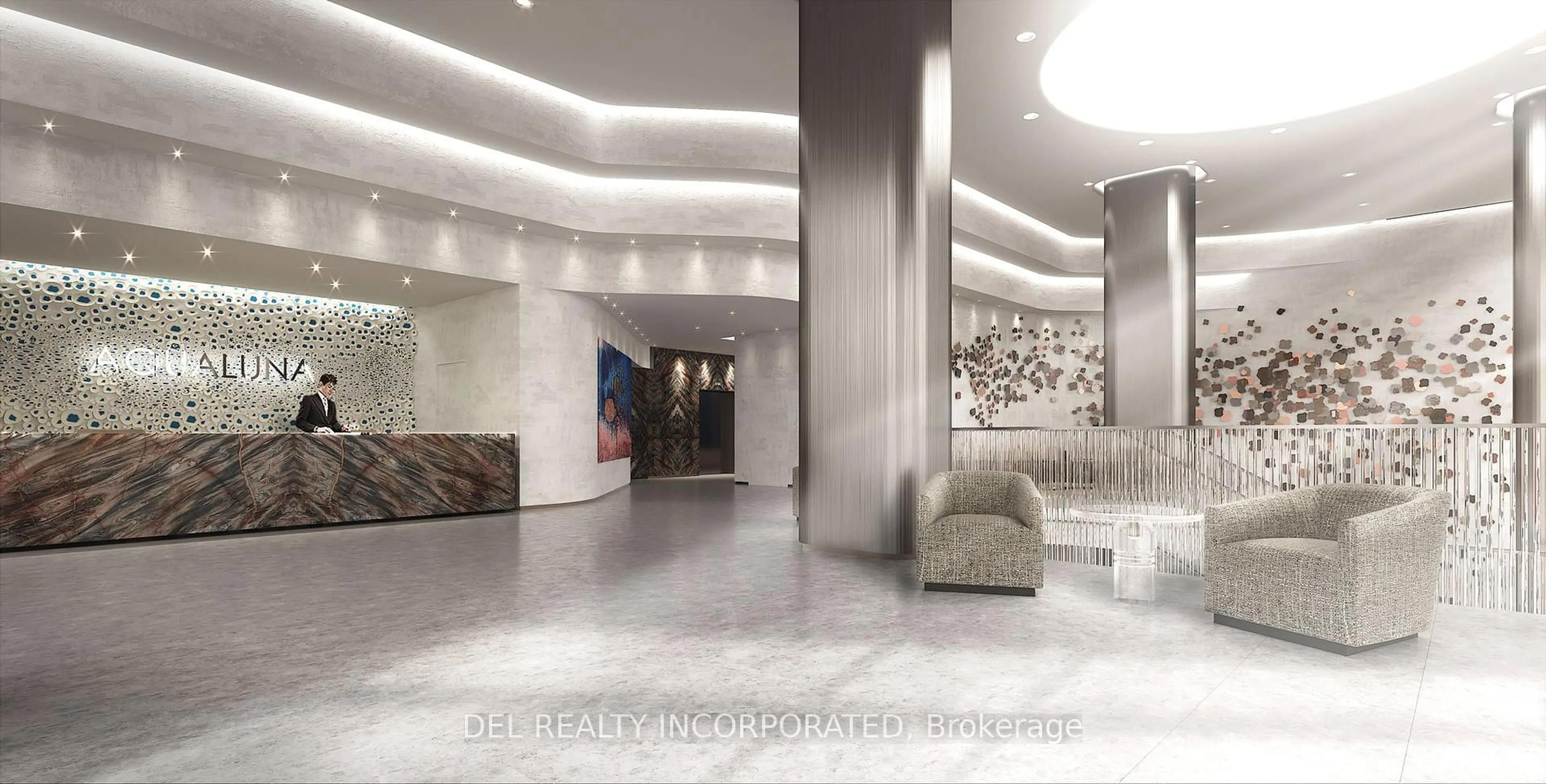 Lobby for 155 Merchants' Wharf #318, Toronto Ontario M5A 0Y4