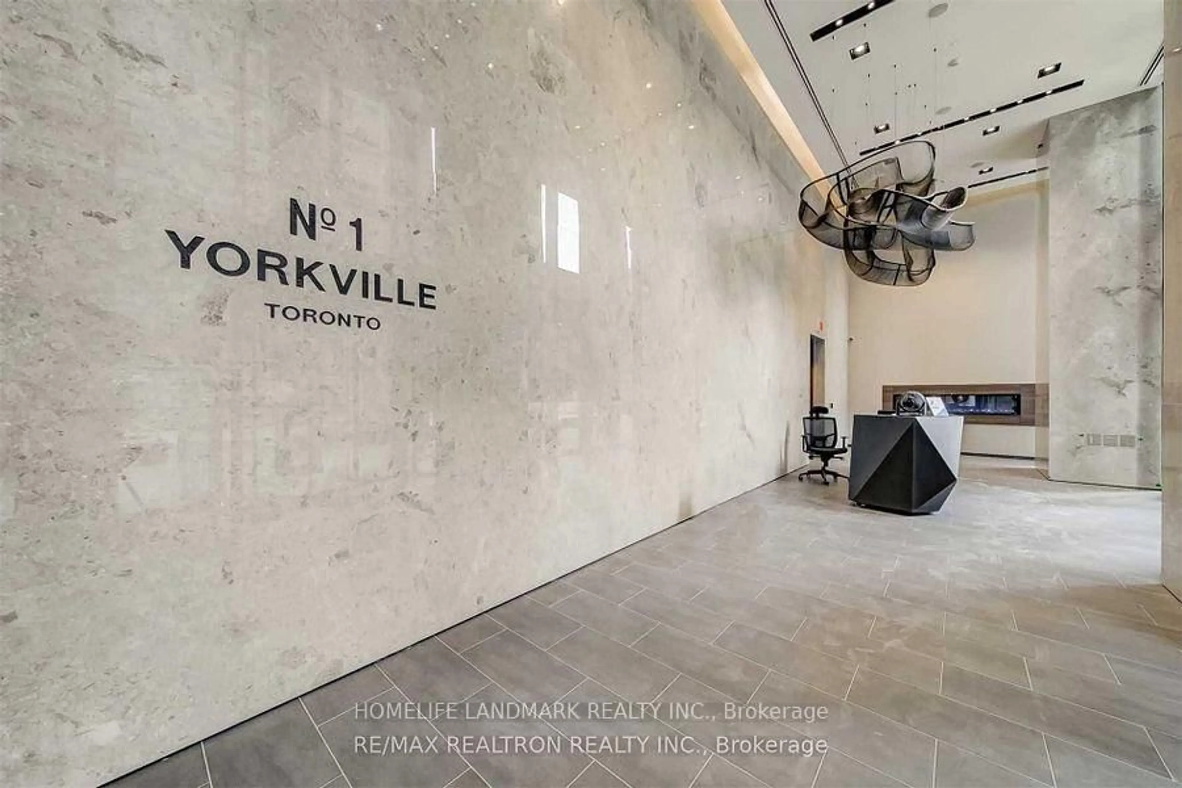 Lobby for 1 Yorkville Ave #05, Toronto Ontario M4W 0B1