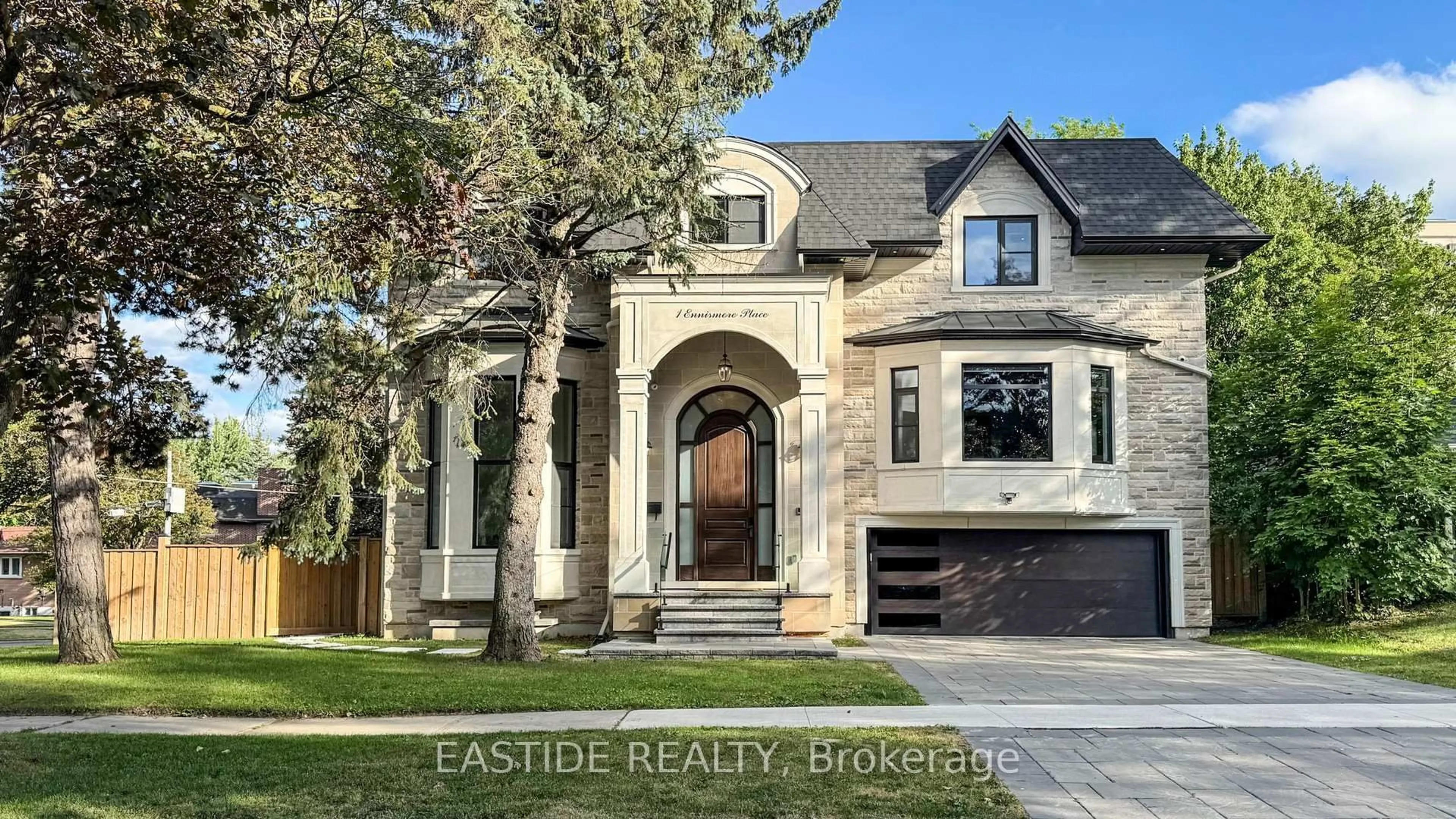 Home with brick exterior material, street for 1 Ennismore Pl, Toronto Ontario M2J 1Z9