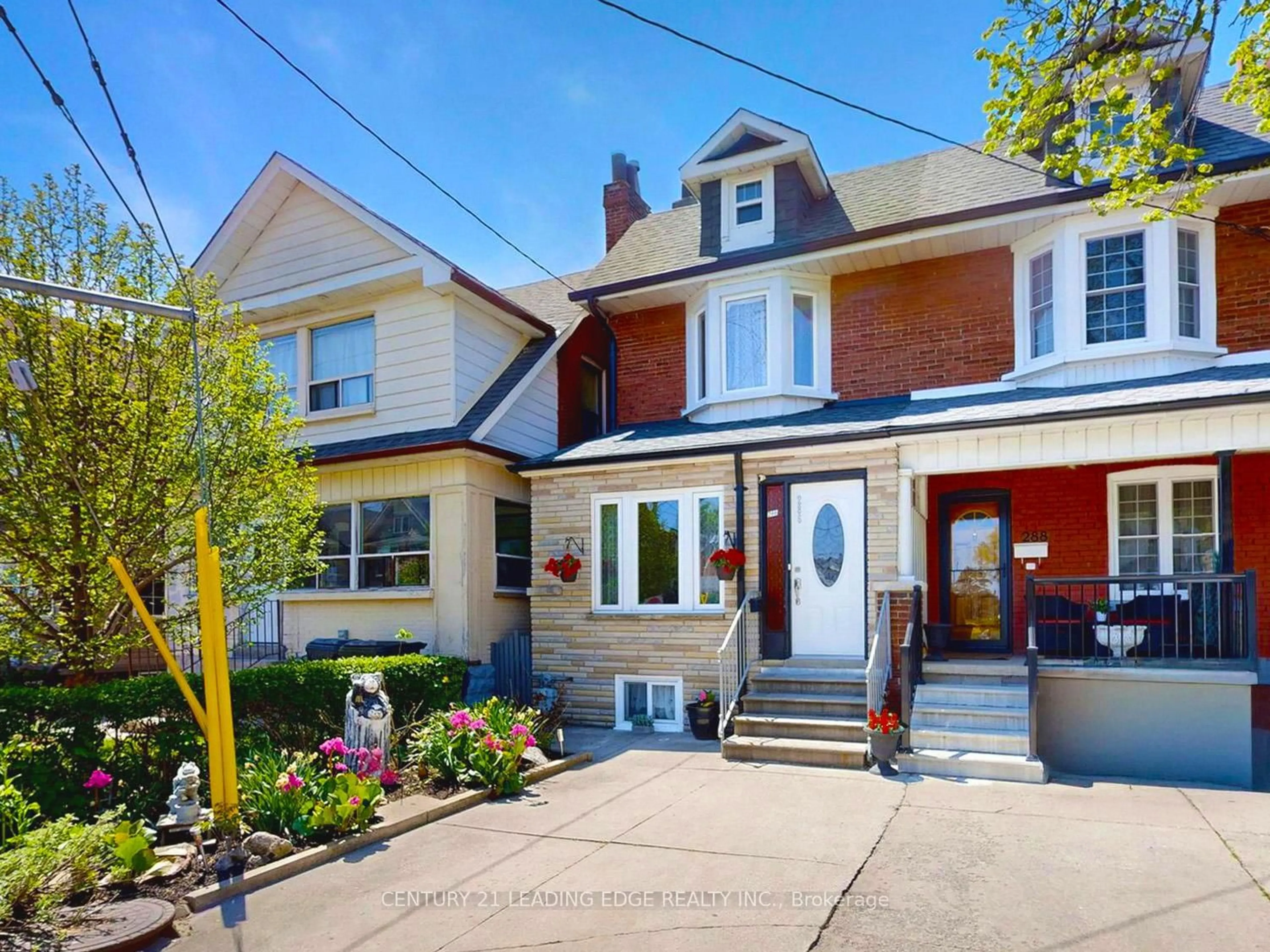 Home with brick exterior material, street for 286 Glenholme Ave, Toronto Ontario M6E 3C8