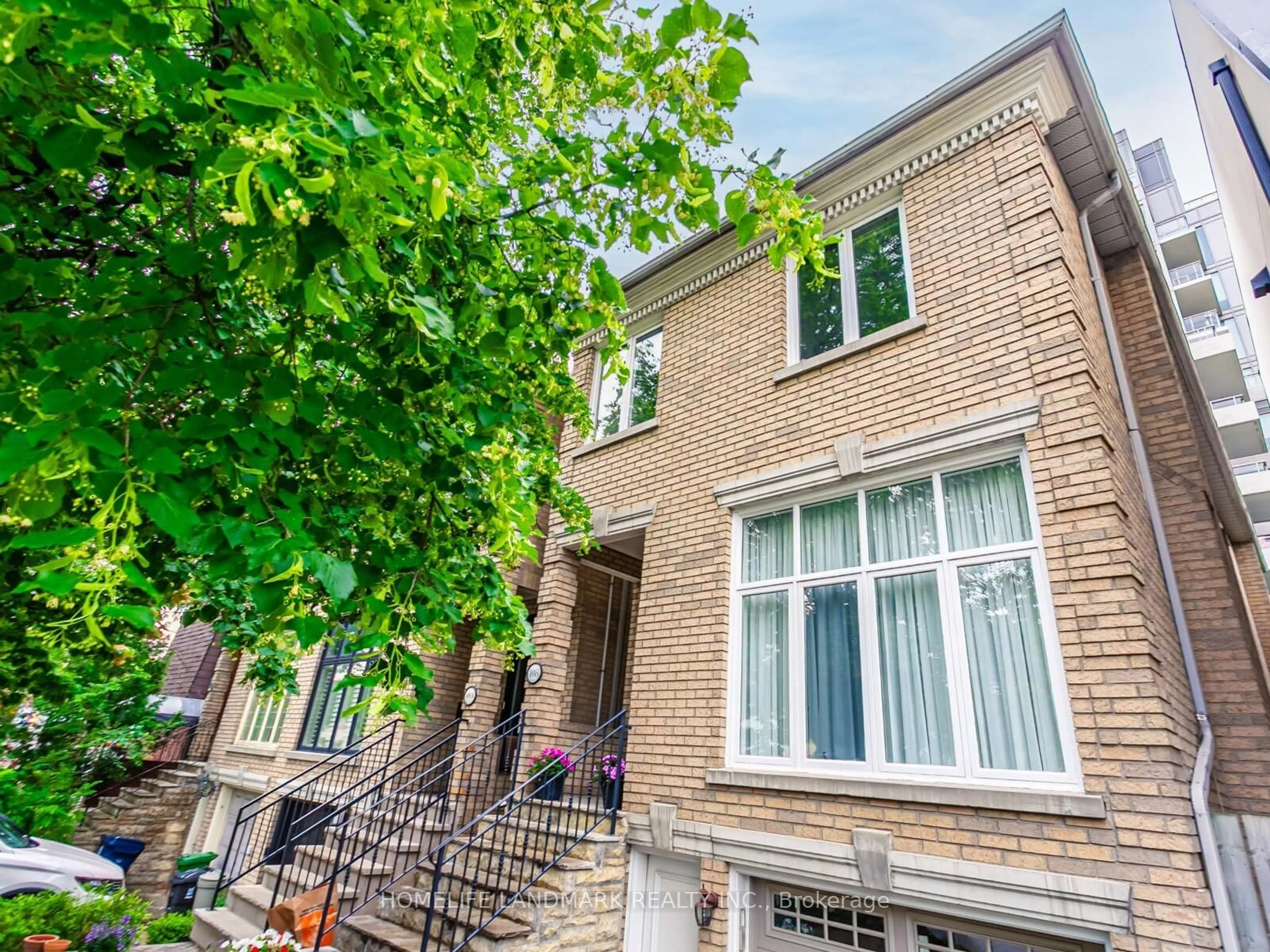 Home with brick exterior material, street for 108 Banff Rd, Toronto Ontario M4P 2P5