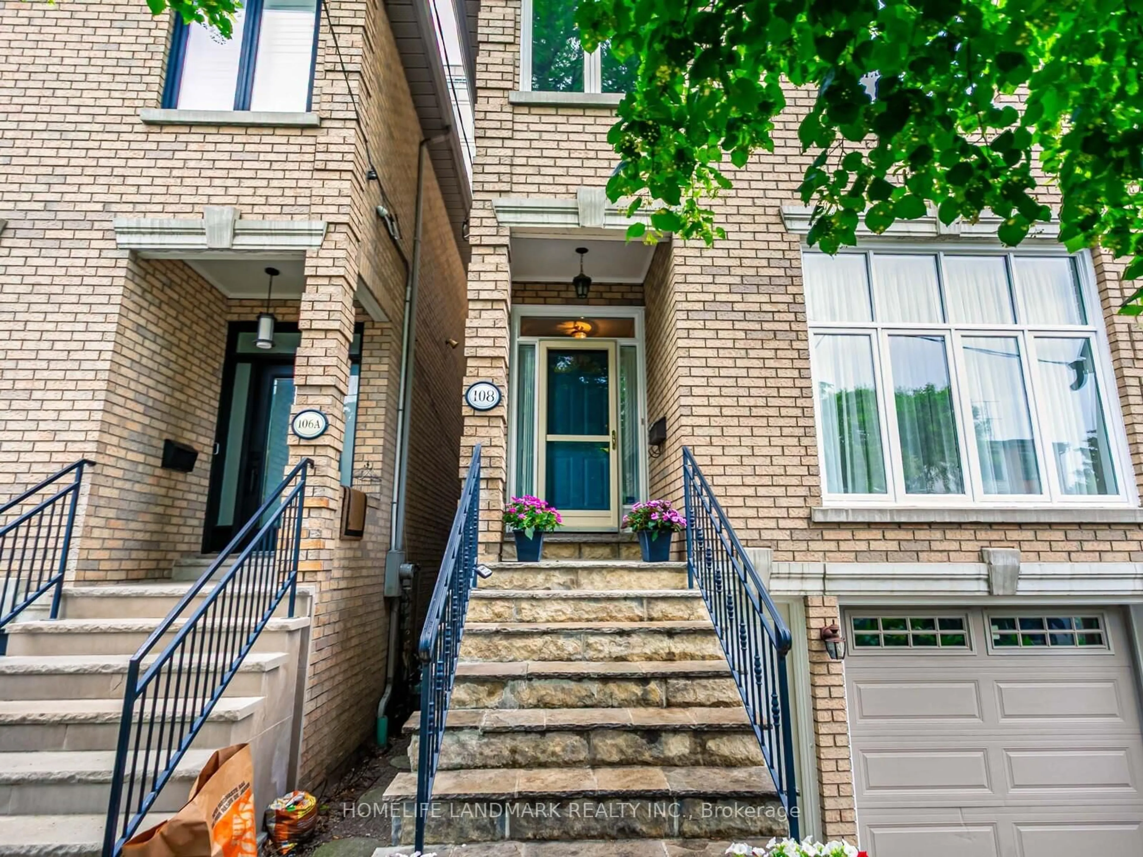 Home with brick exterior material, street for 108 Banff Rd, Toronto Ontario M4P 2P5