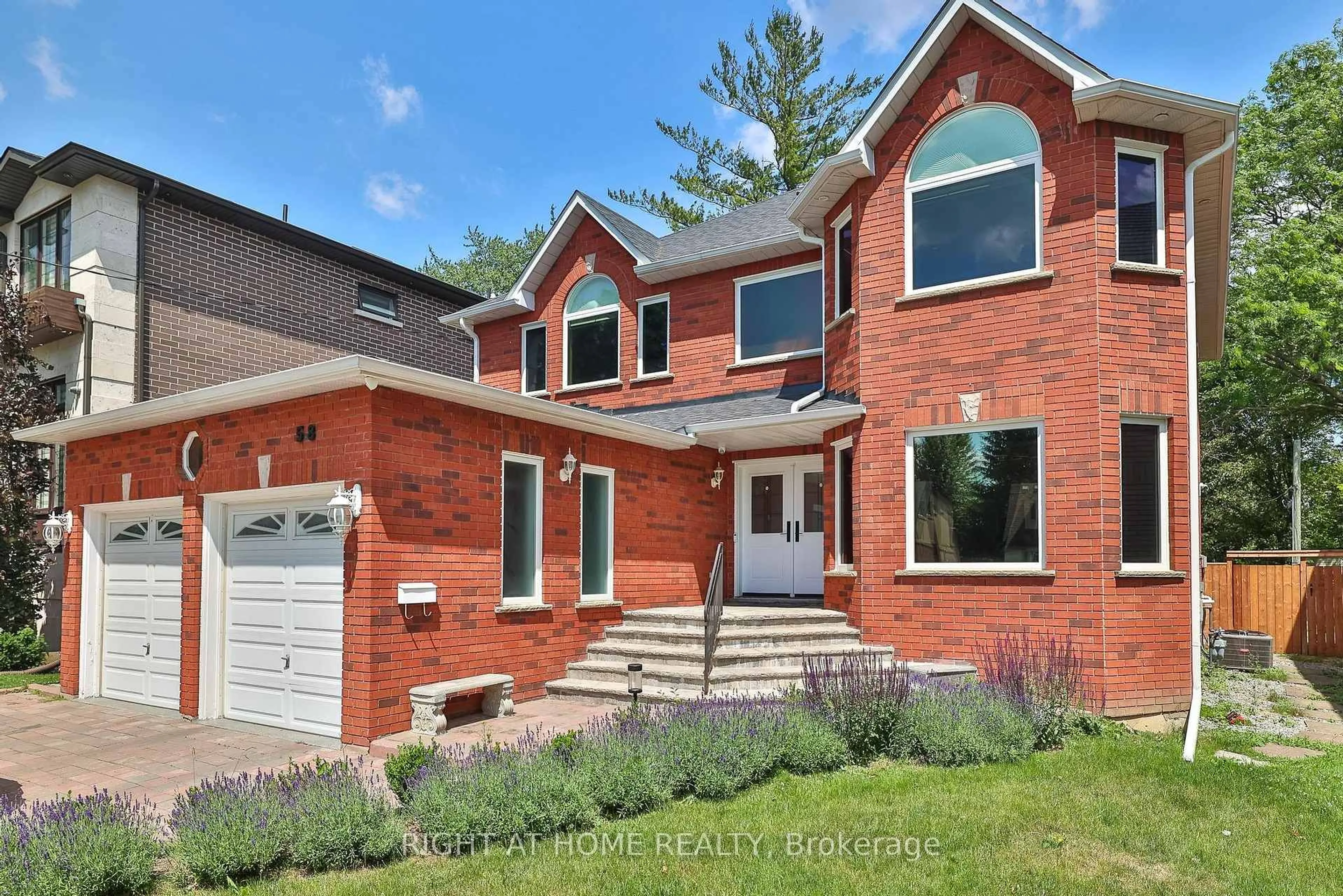Home with brick exterior material, street for 58 Yorkview Dr, Toronto Ontario M2R 1J8