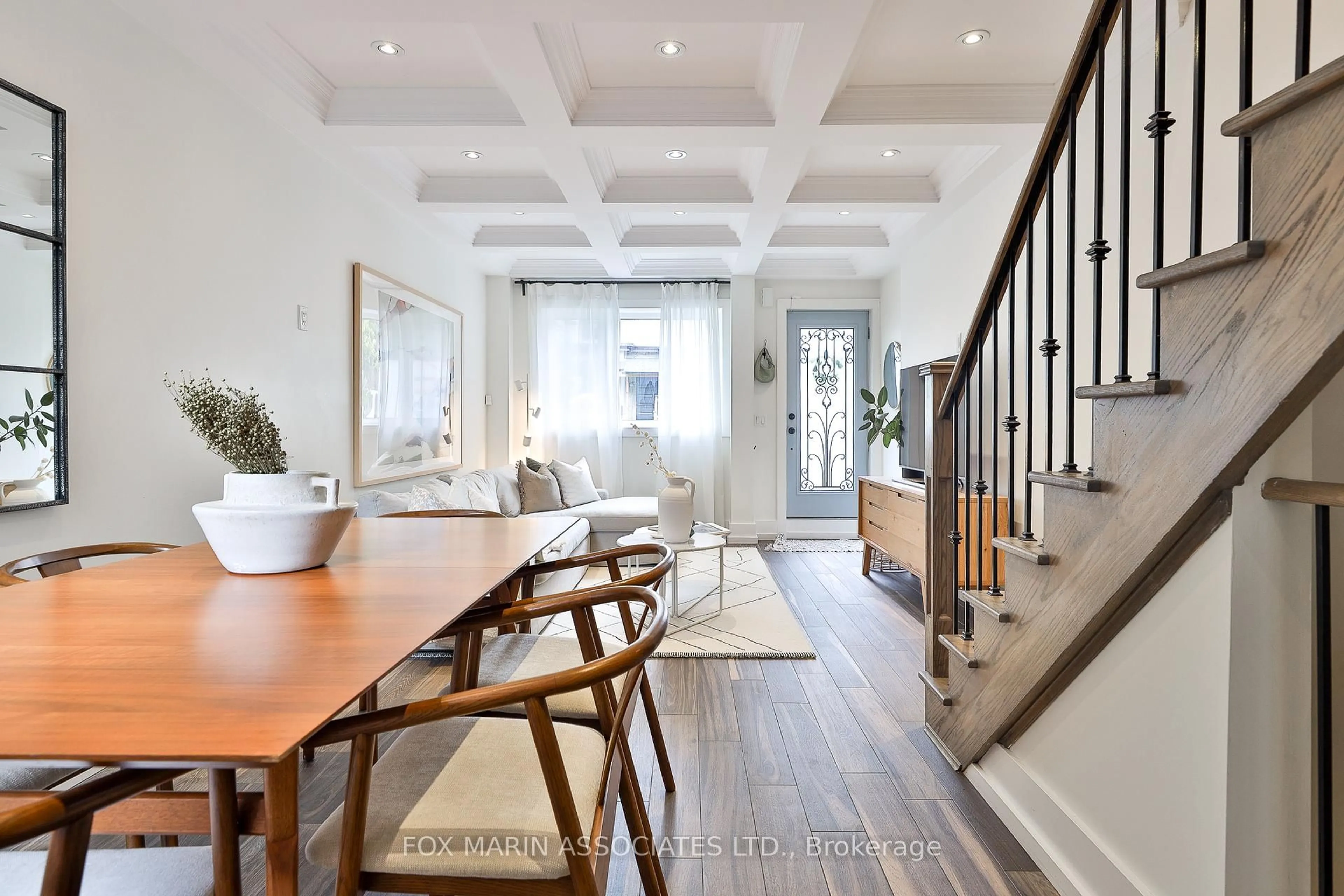 Indoor entryway for 73 Foxley St, Toronto Ontario M6J 1P9
