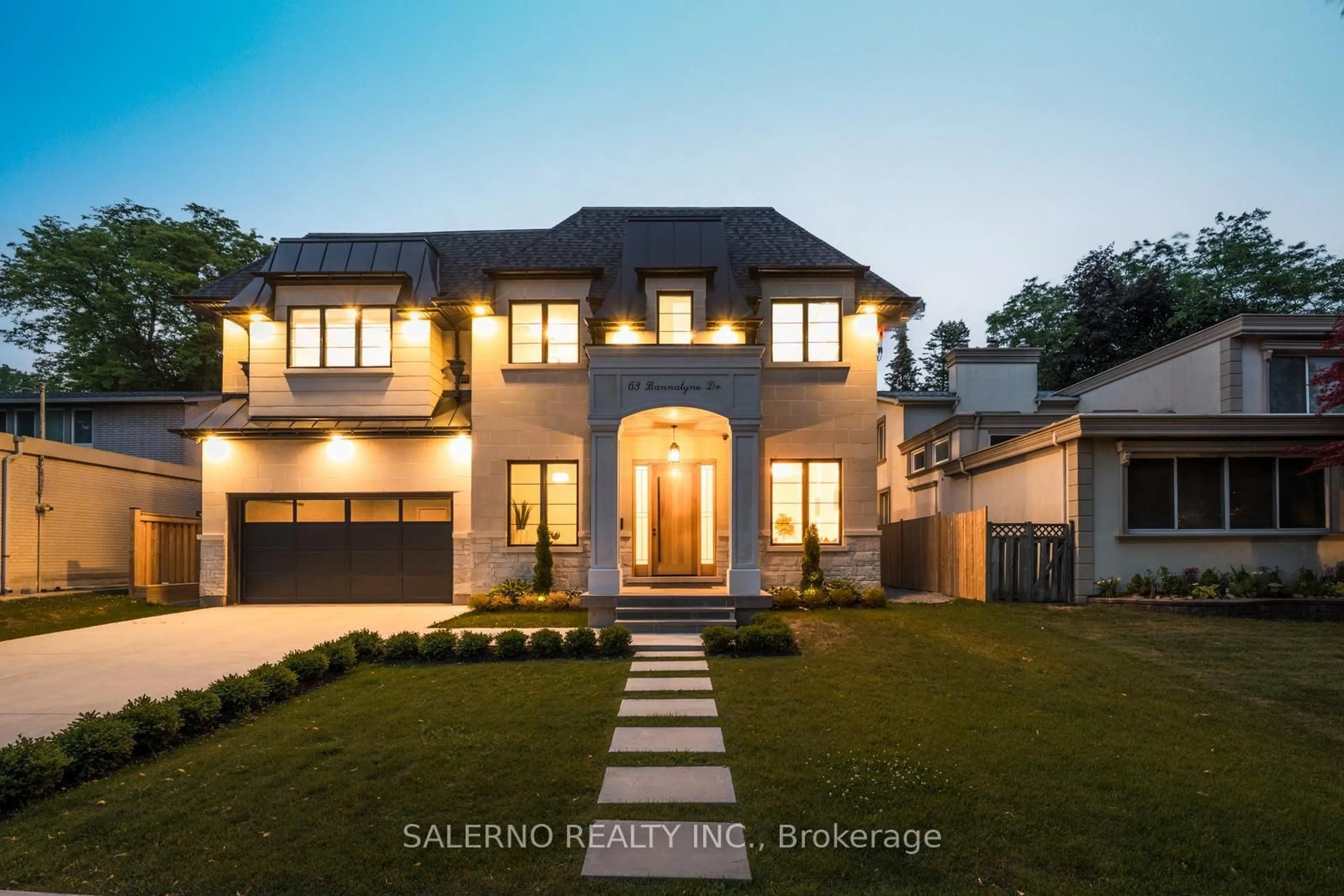 Home with brick exterior material, street for 63 Bannatyne Dr, Toronto Ontario M2L 2P2