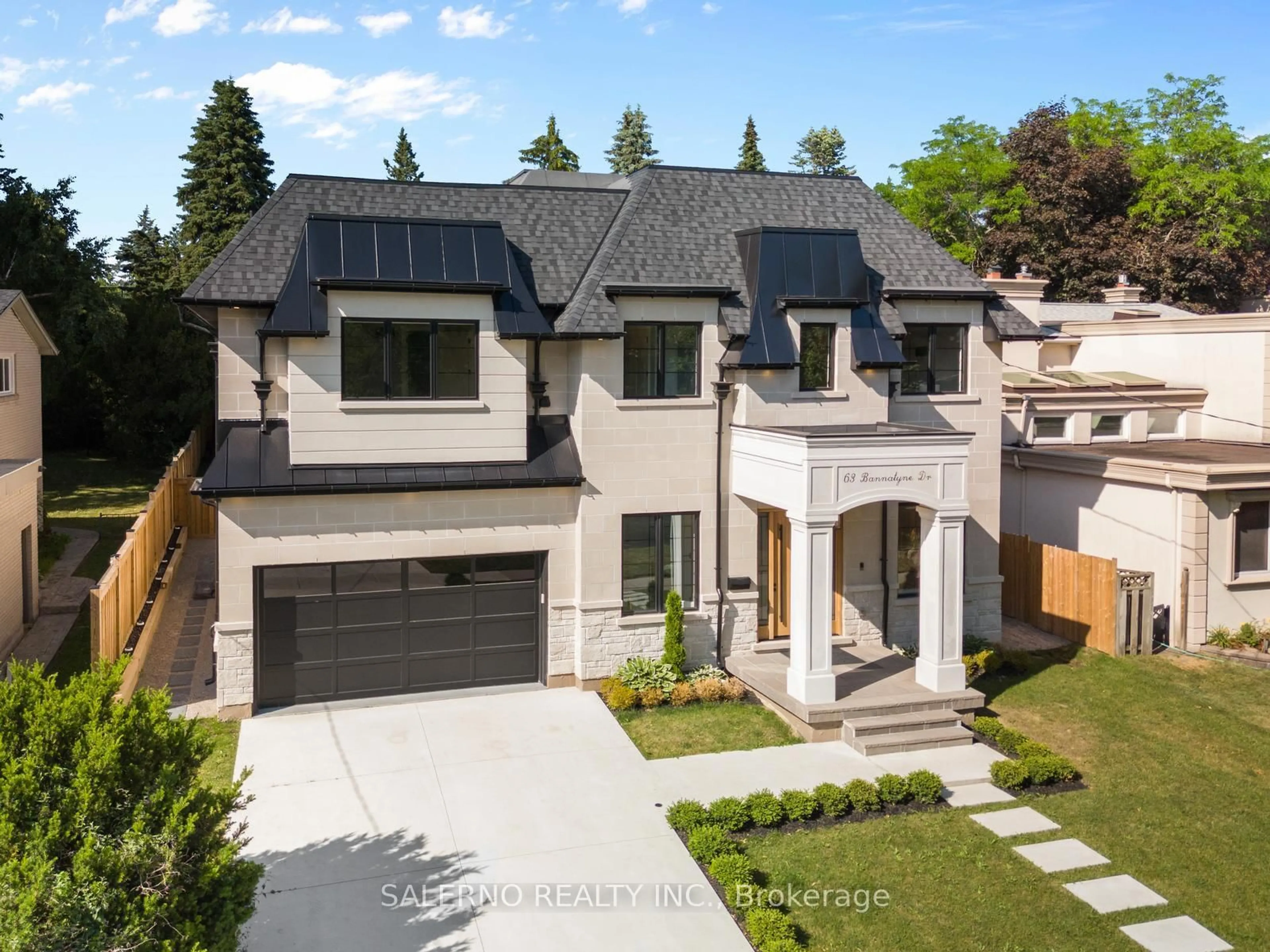 Home with brick exterior material, street for 63 Bannatyne Dr, Toronto Ontario M2L 2P2
