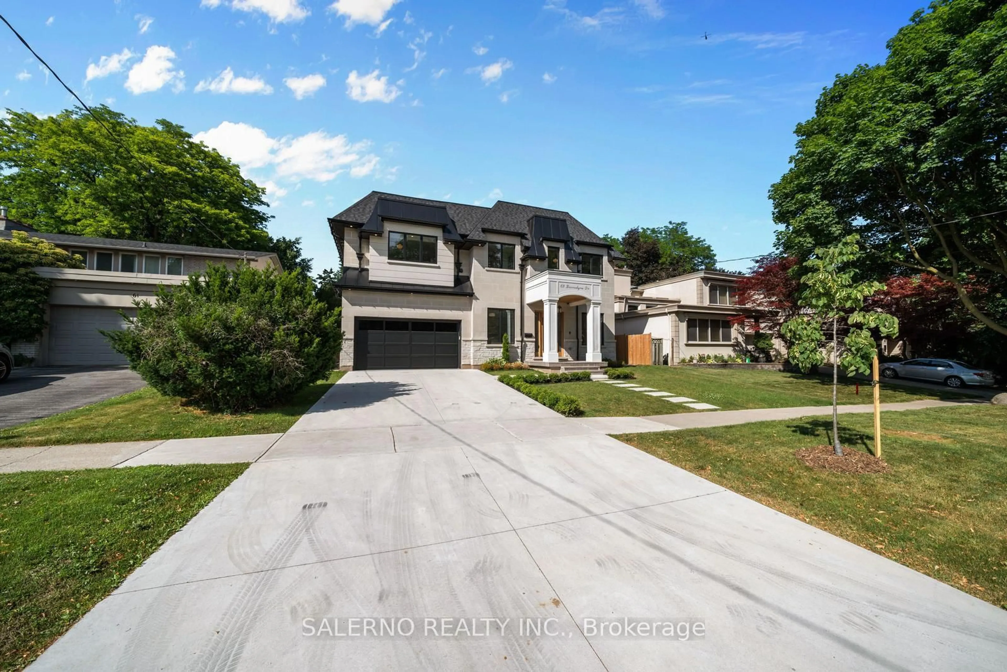 Home with brick exterior material, street for 63 Bannatyne Dr, Toronto Ontario M2L 2P2
