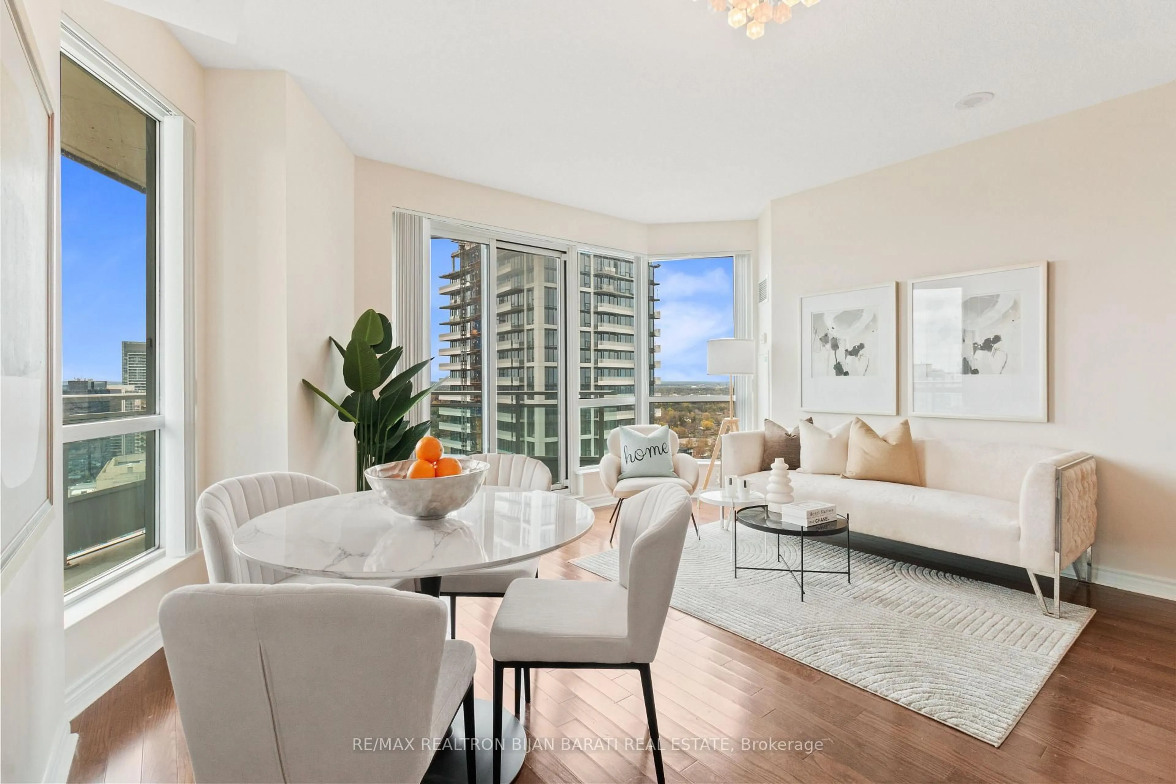 Living room with furniture, unknown for 18 Holmes Ave #2510, Toronto Ontario M2N 0E1
