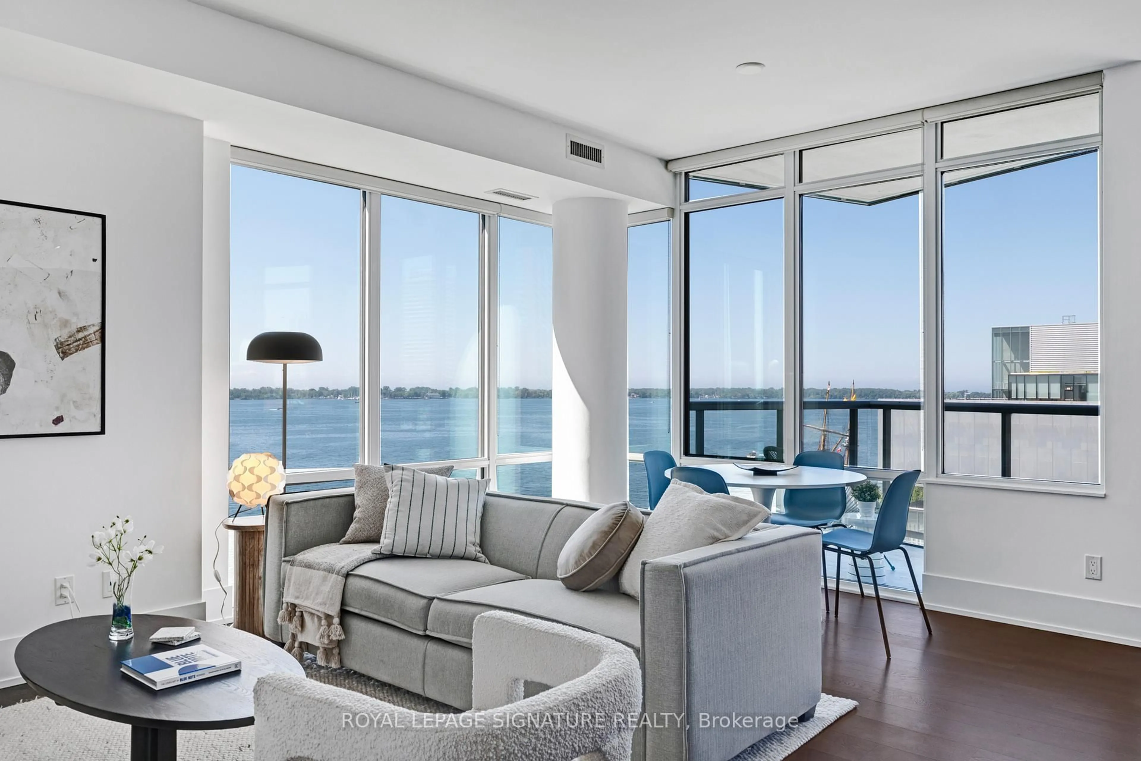 Living room with furniture, unknown for 15 Merchants' Wharf #931, Toronto Ontario M5A 0N8