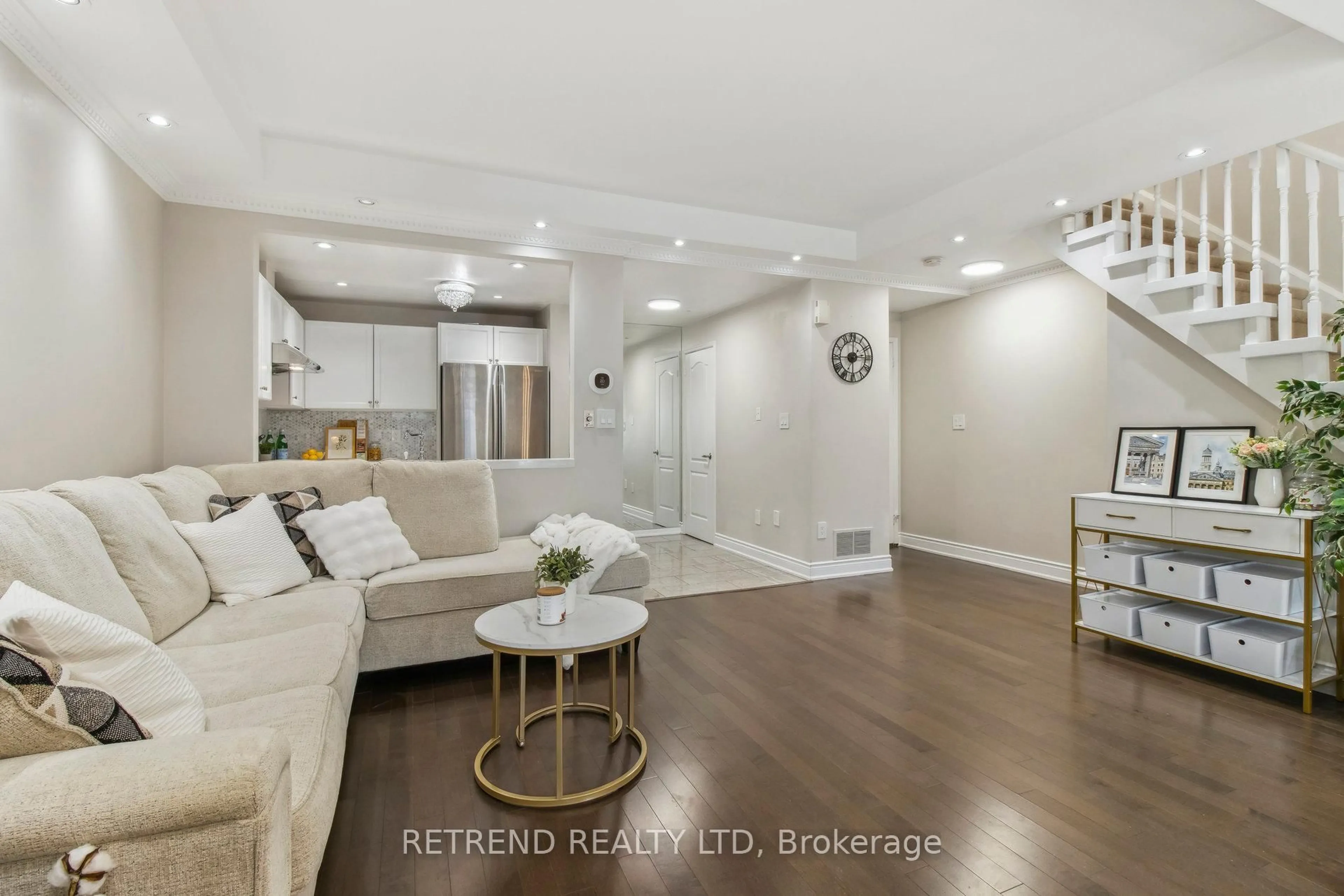 Living room with furniture, unknown for 108 Finch Ave #A7, Toronto Ontario M2N 6W6