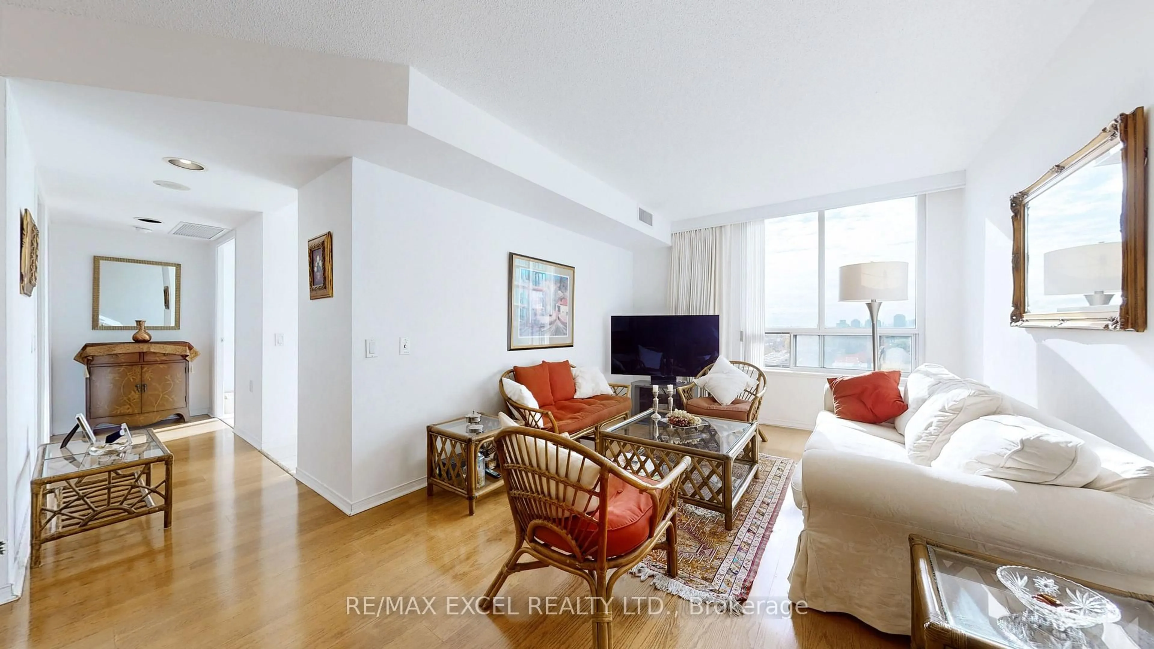 Living room with furniture, unknown for 35 Finch Ave #1009, Toronto Ontario M2N 6Z8