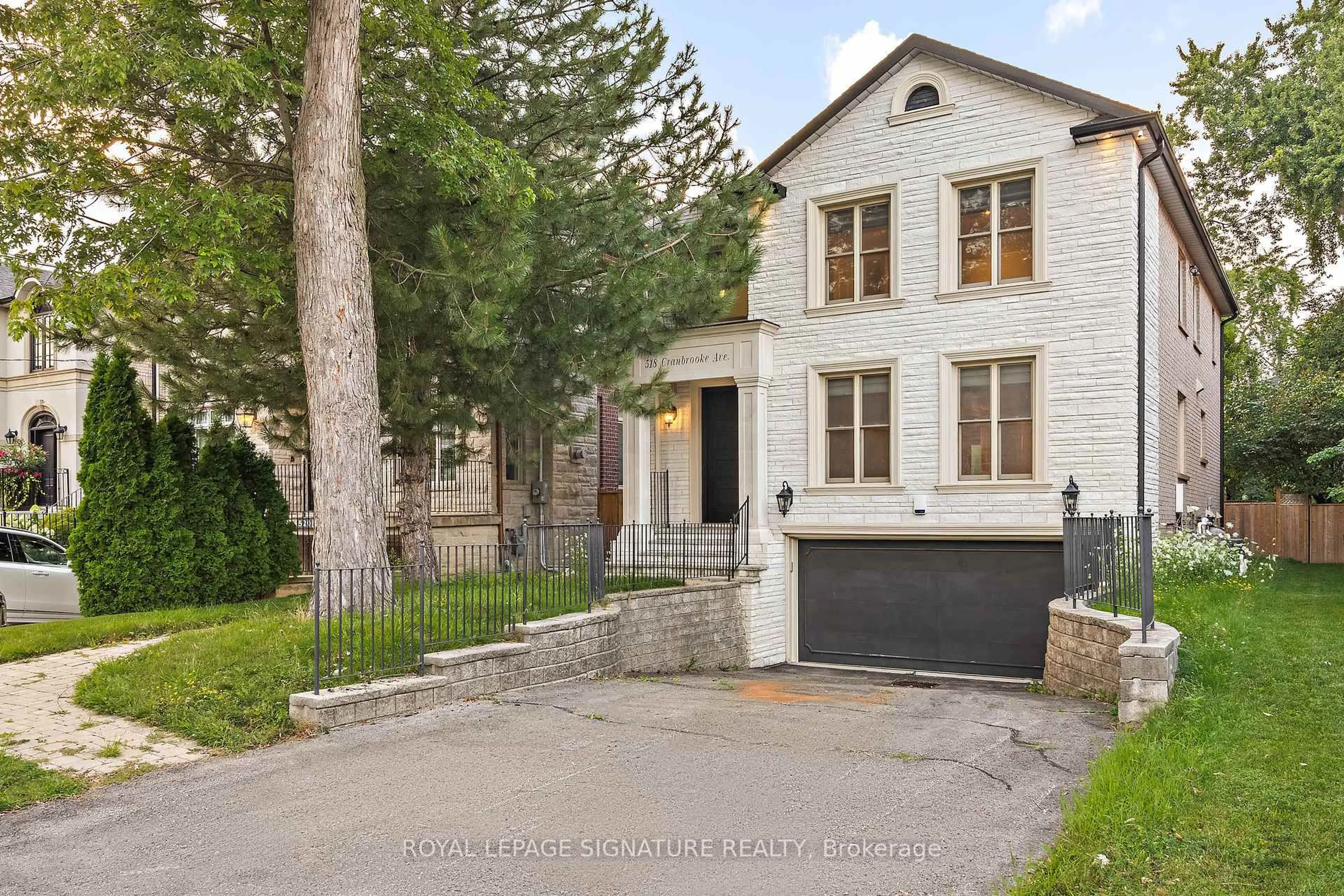 Home with brick exterior material, street for 518 Cranbrooke Ave, Toronto Ontario M5M 1N8