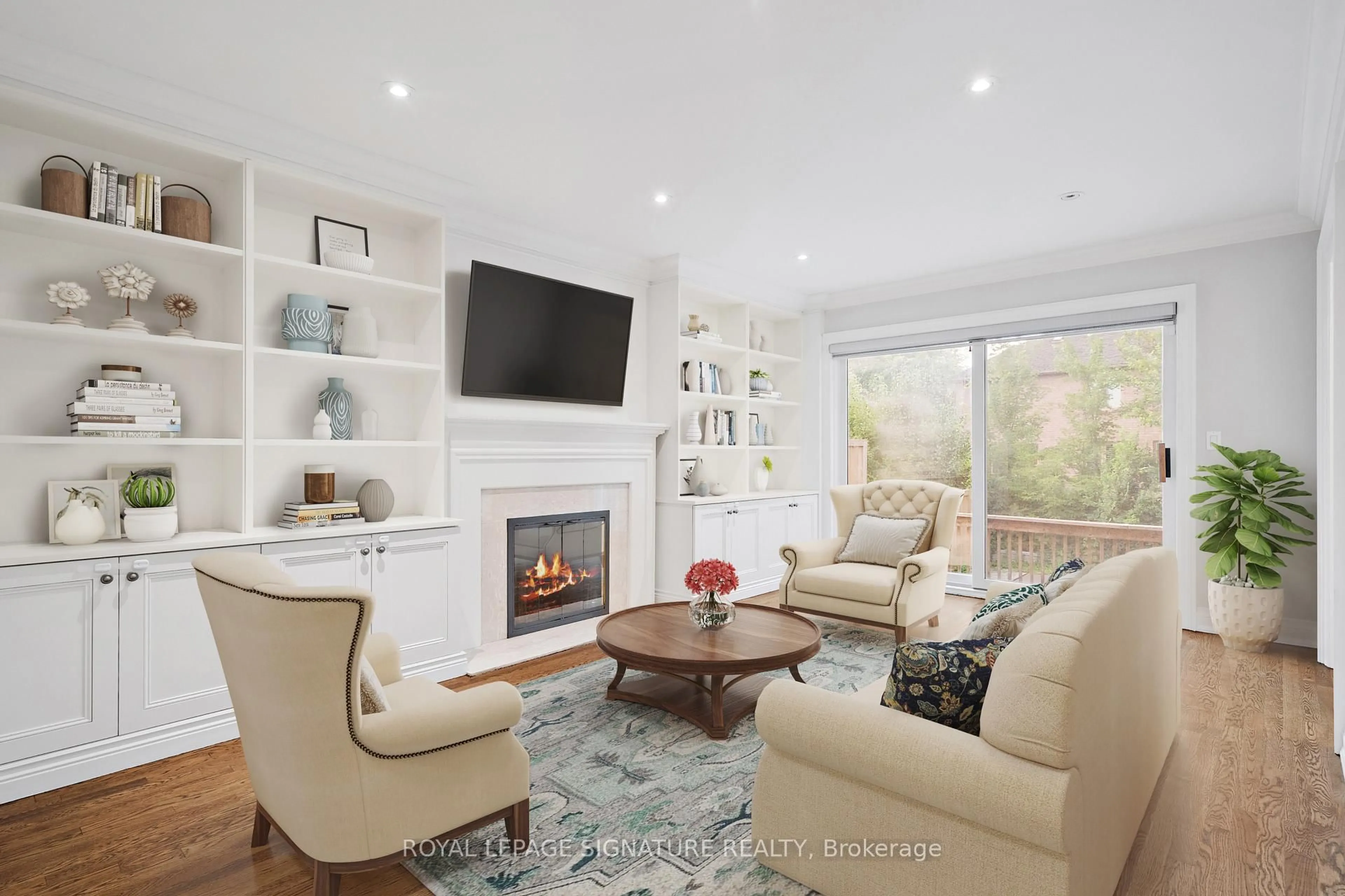 Living room with furniture, unknown for 518 Cranbrooke Ave, Toronto Ontario M5M 1N8