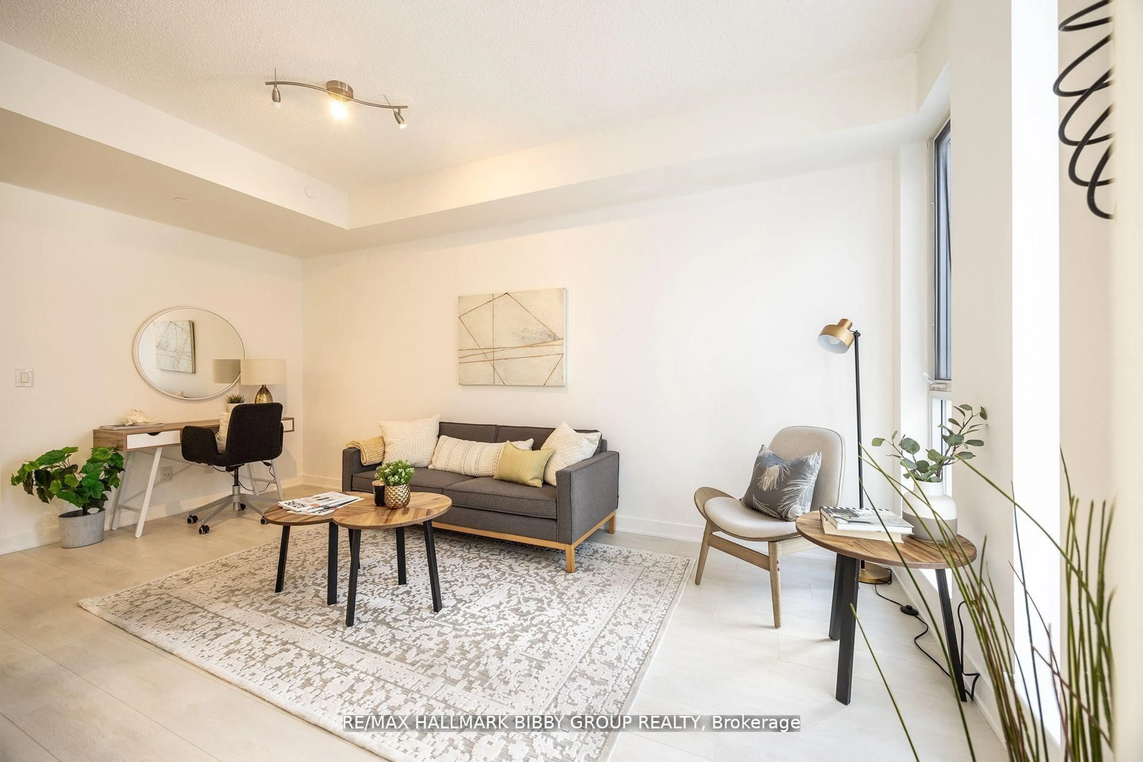Living room with furniture, unknown for 170 Sumach St #807, Toronto Ontario M5A 0C3