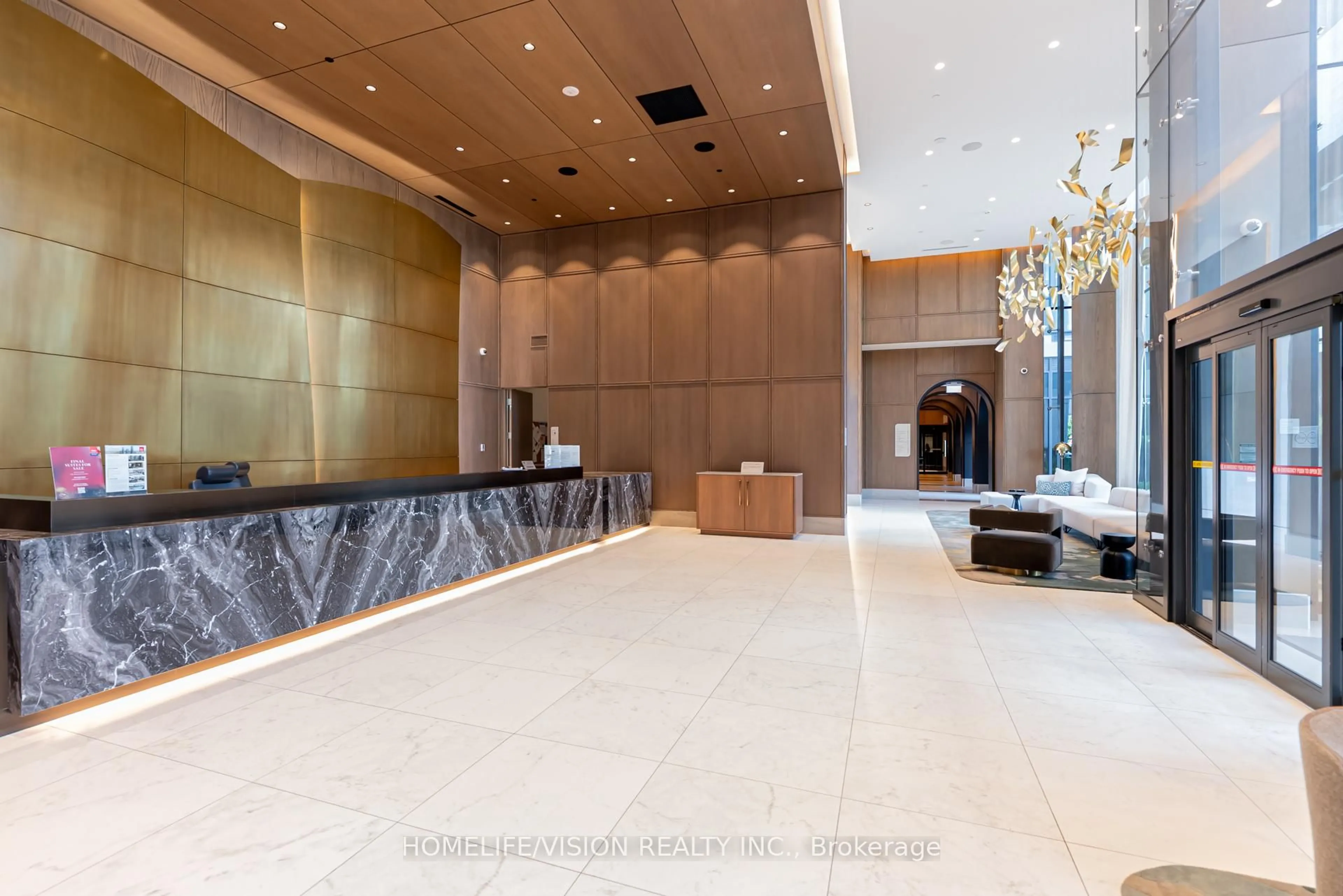 Lobby for 30 Inn On The Park Dr #1810, Toronto Ontario M3C 0P7