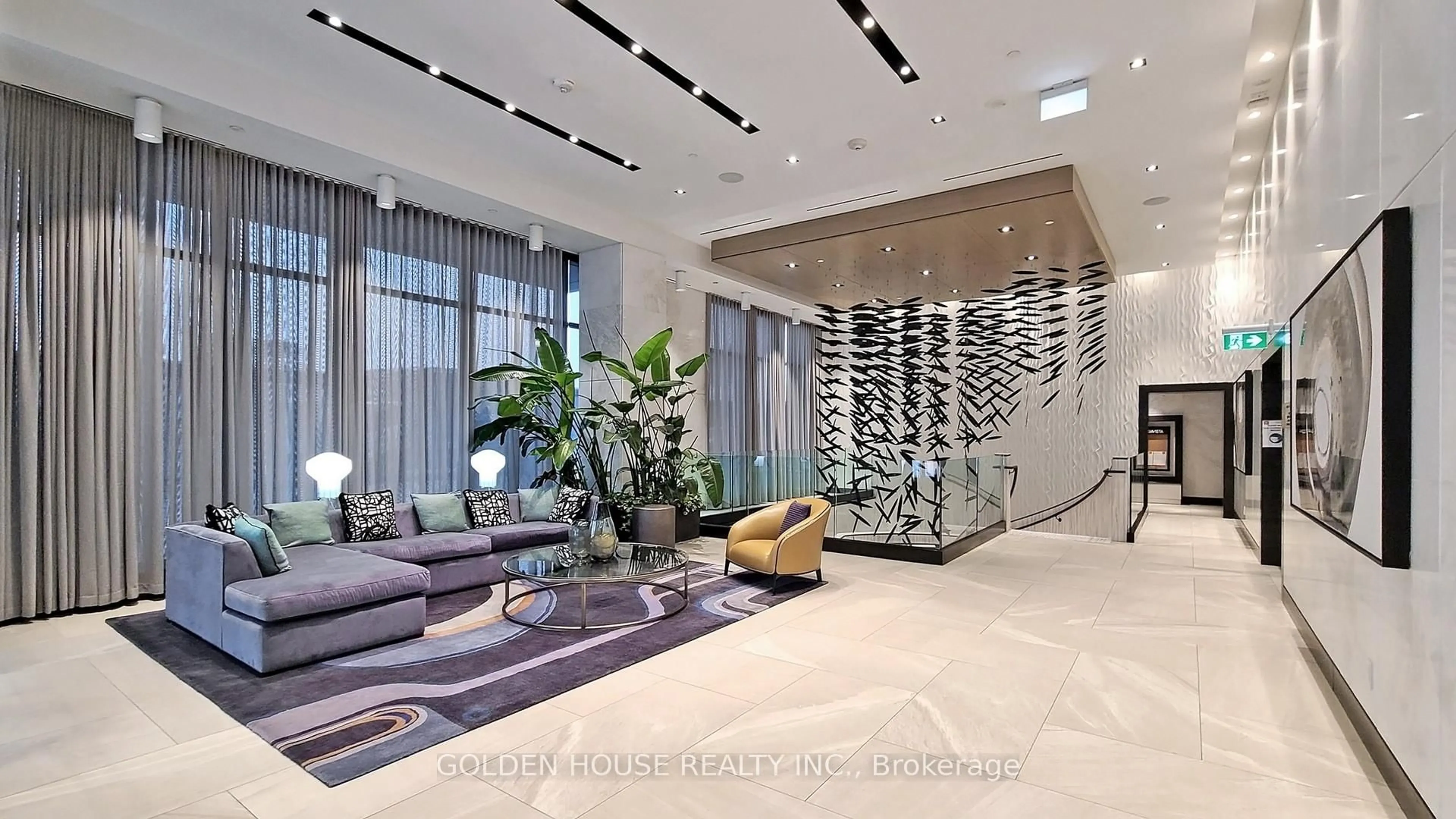 Lobby for 1 Edgewater Dr #415, Toronto Ontario M5A 0L1