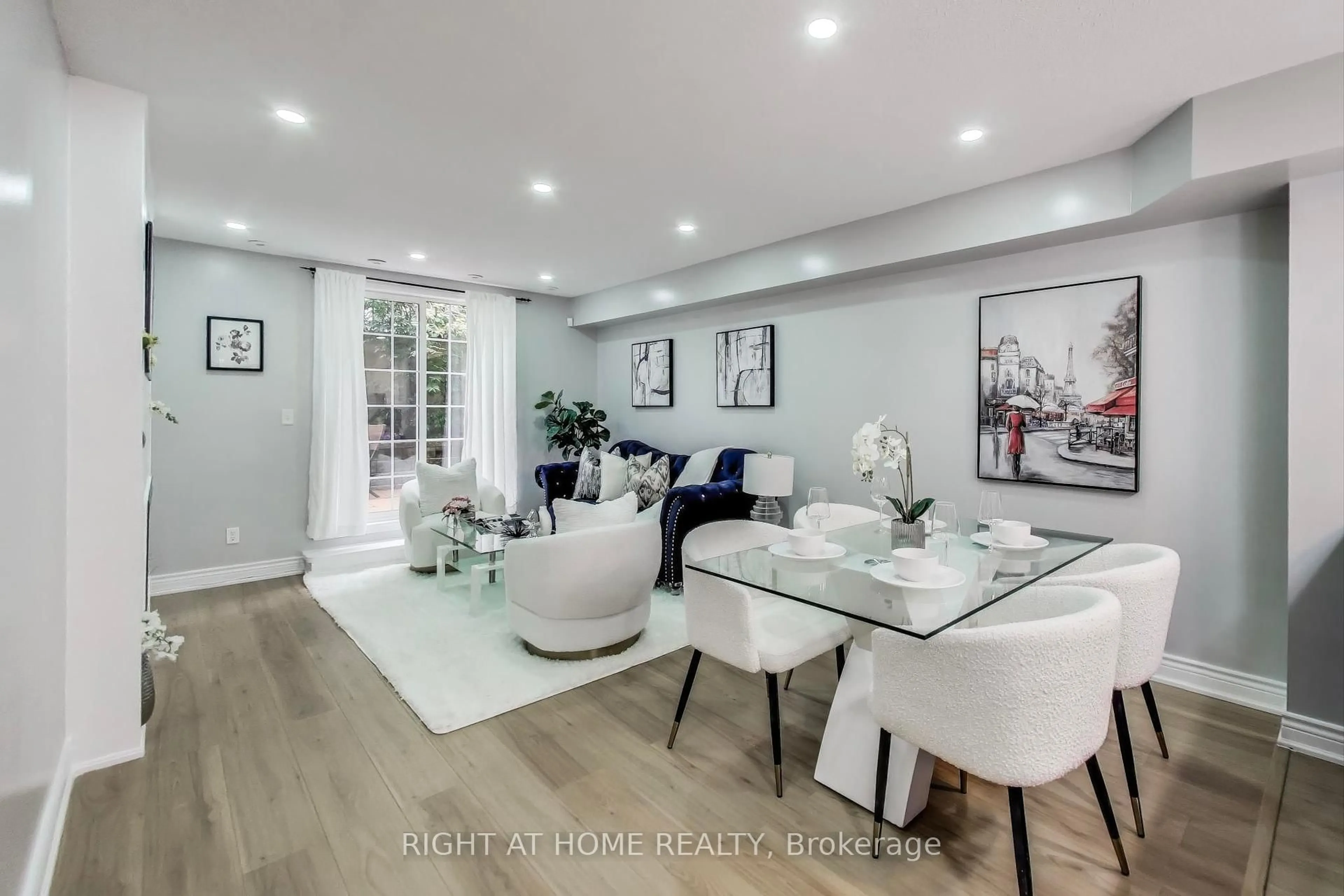 Living room with furniture, unknown for 45 Cedarcroft Blvd #7, Toronto Ontario M2R 3Y2