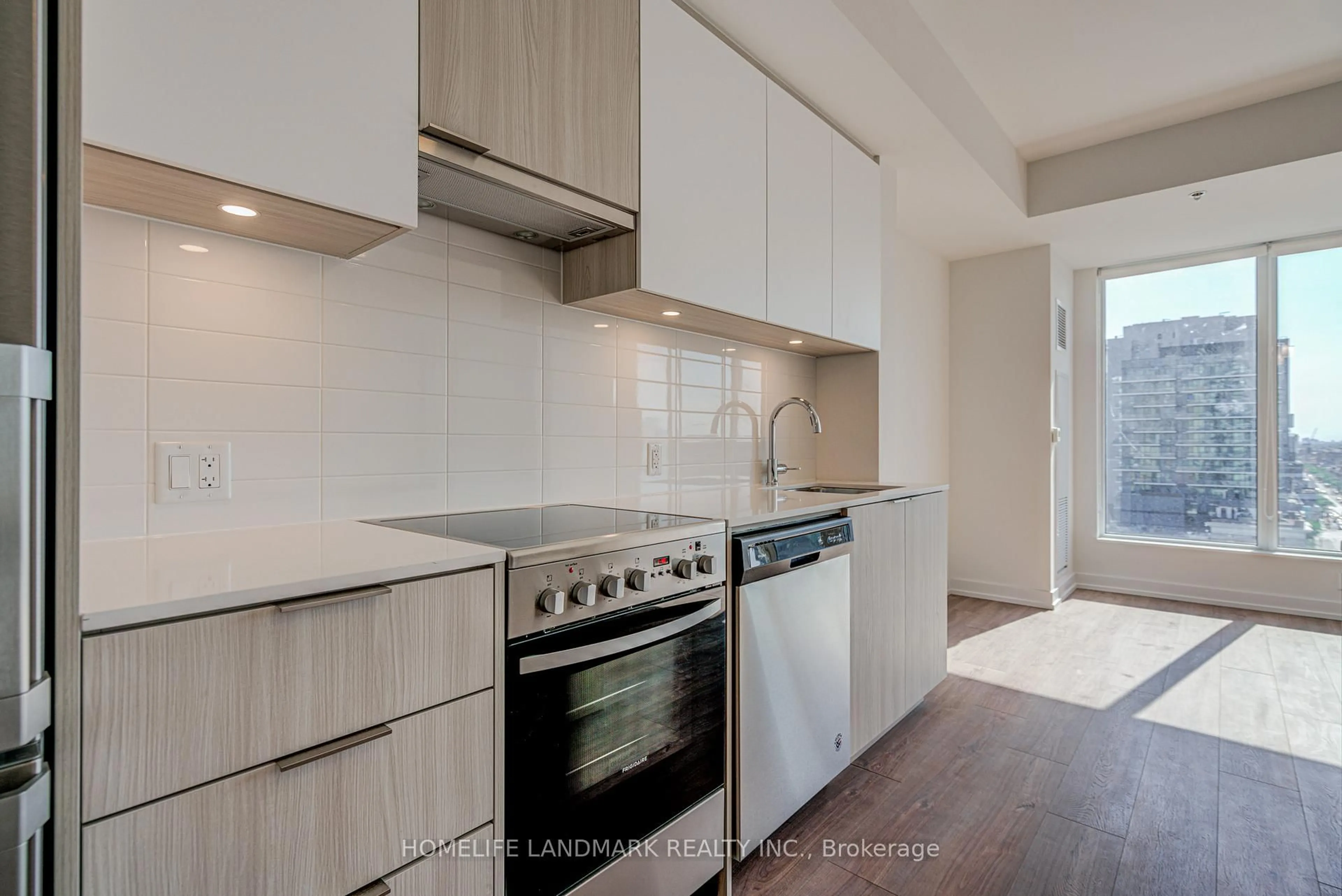 Standard kitchen, unknown for 203 College St #1204, Toronto Ontario M5T 0C8