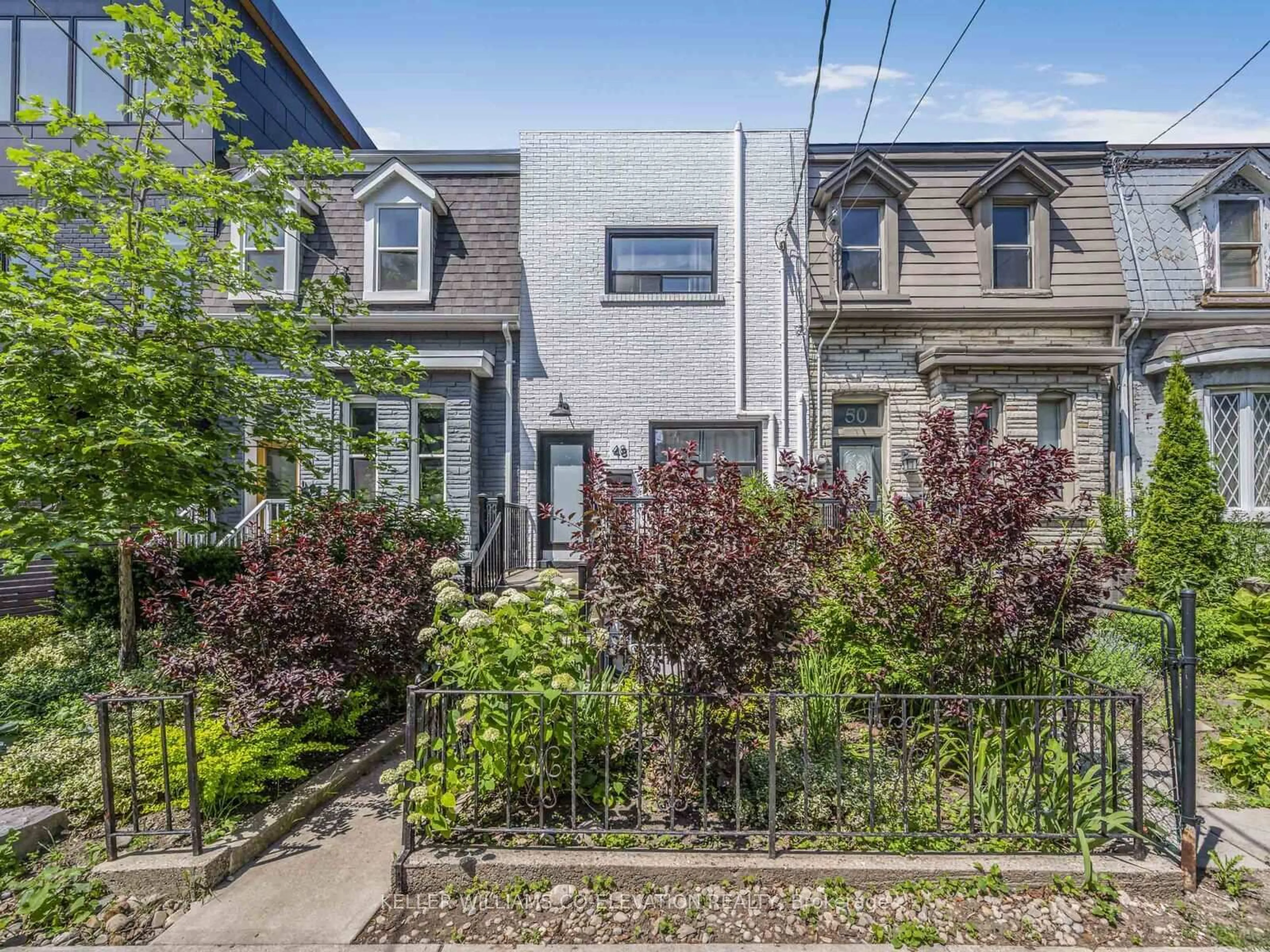 Home with brick exterior material, street for 48 Massey St, Toronto Ontario M6J 2T4