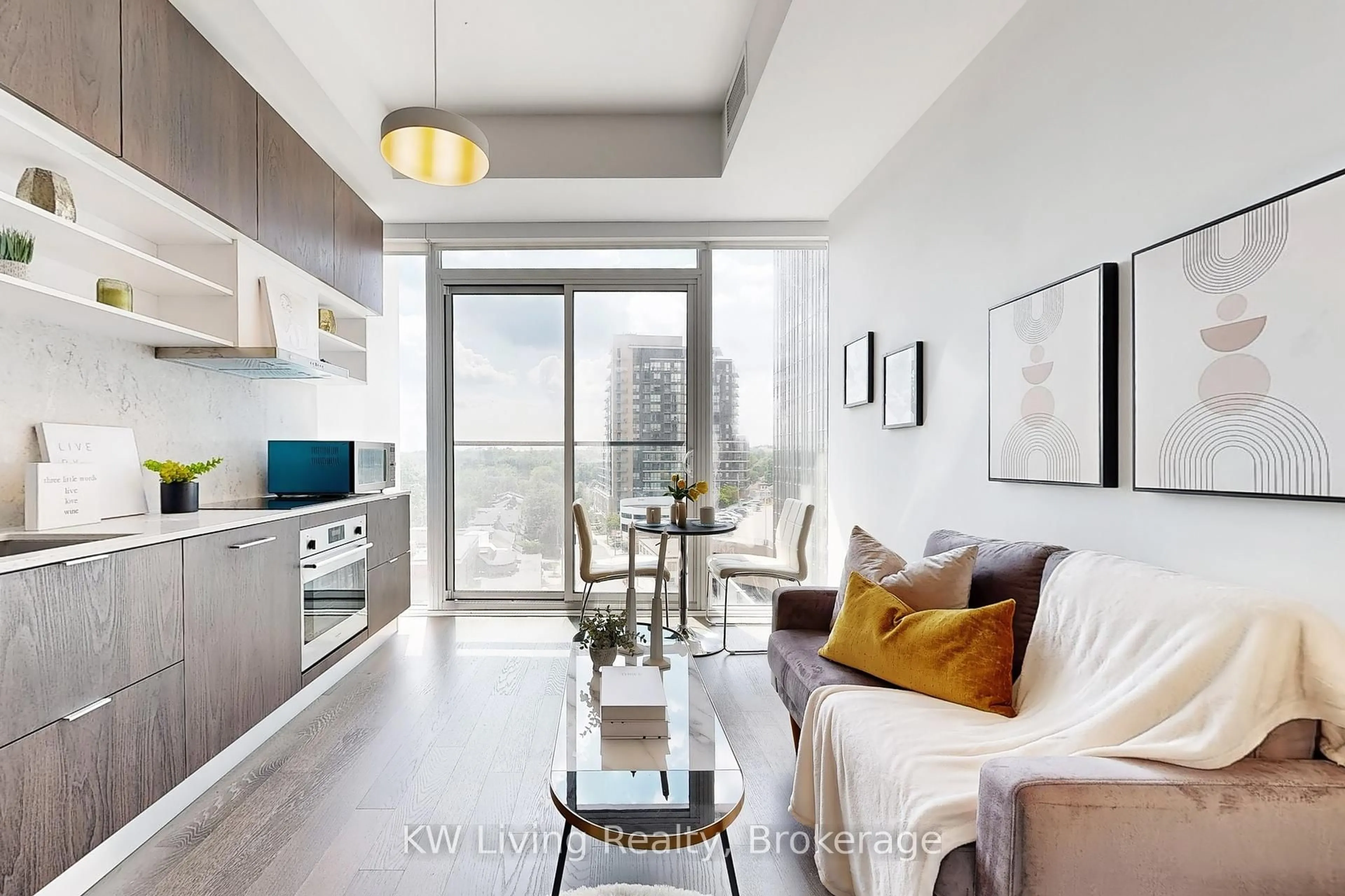 Living room with furniture, unknown for 5 Soudan Ave #917, Toronto Ontario M4S 0B1
