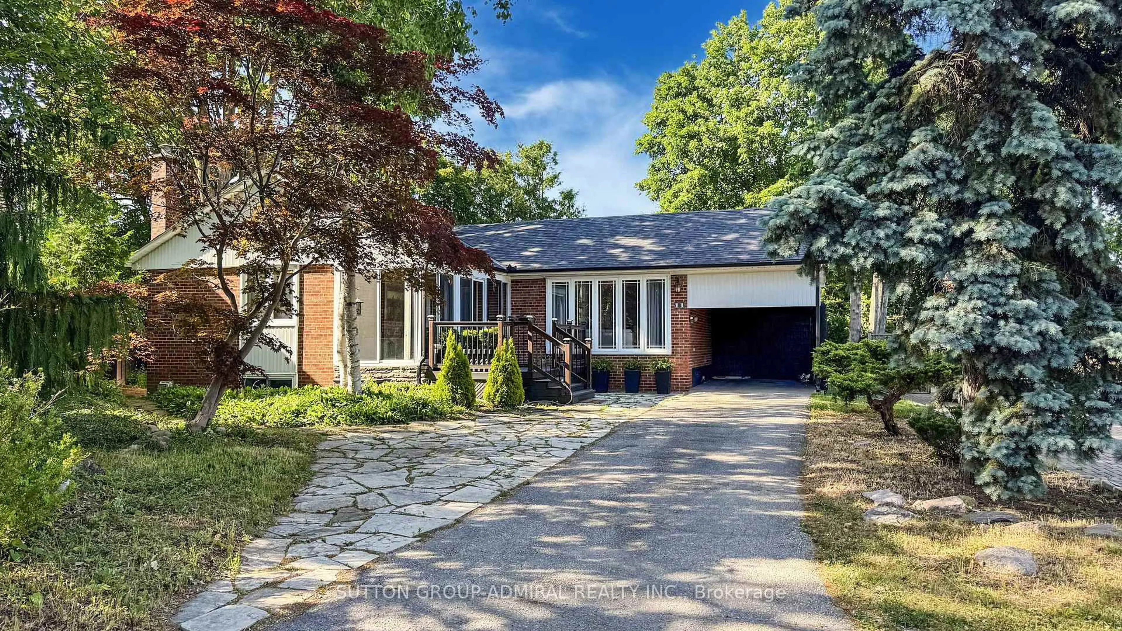 Home with brick exterior material, street for 11 Rainham Pl, Toronto Ontario M3B 1A1