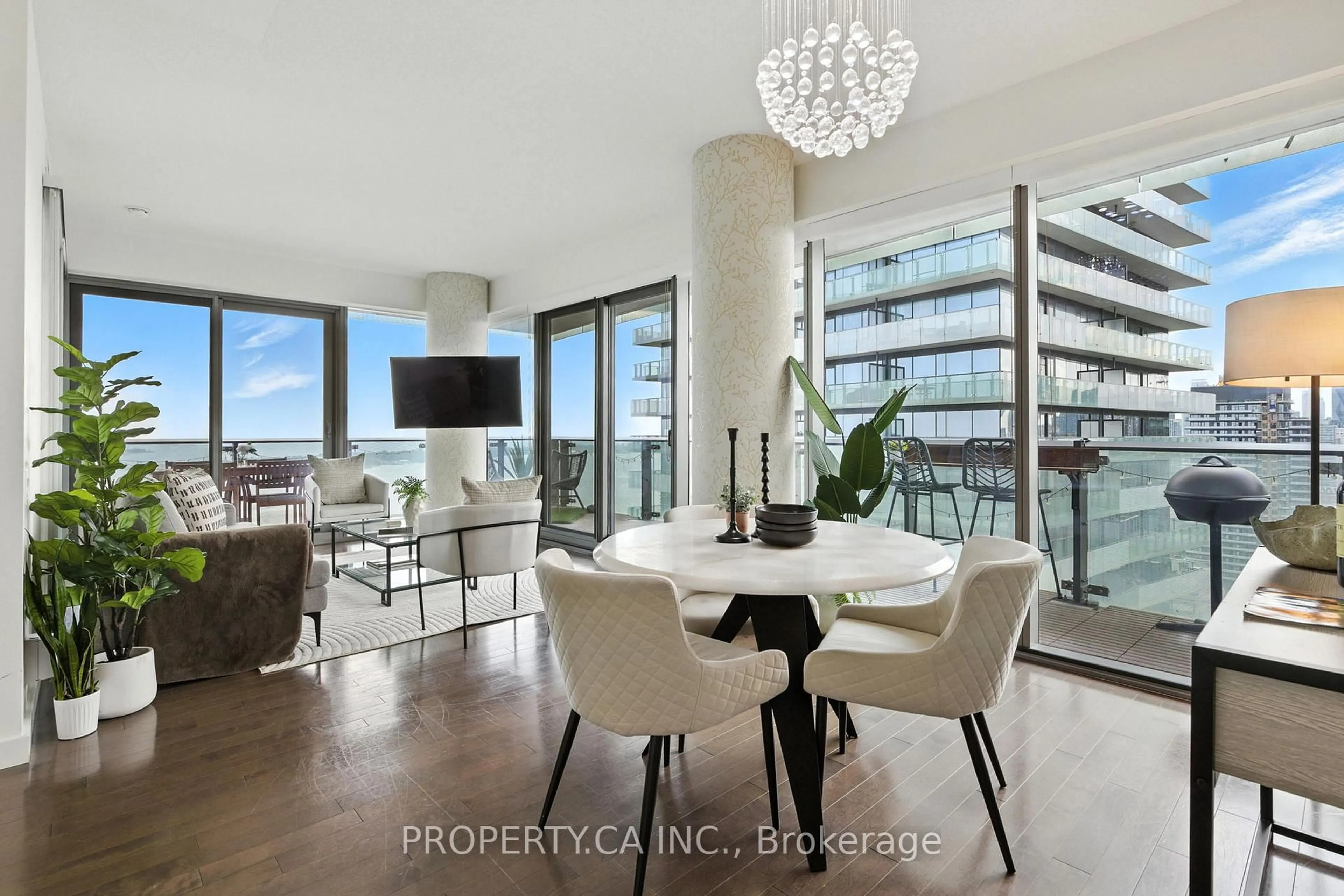Dining room, unknown for 390 Cherry St #3008, Toronto Ontario M5A 0E2