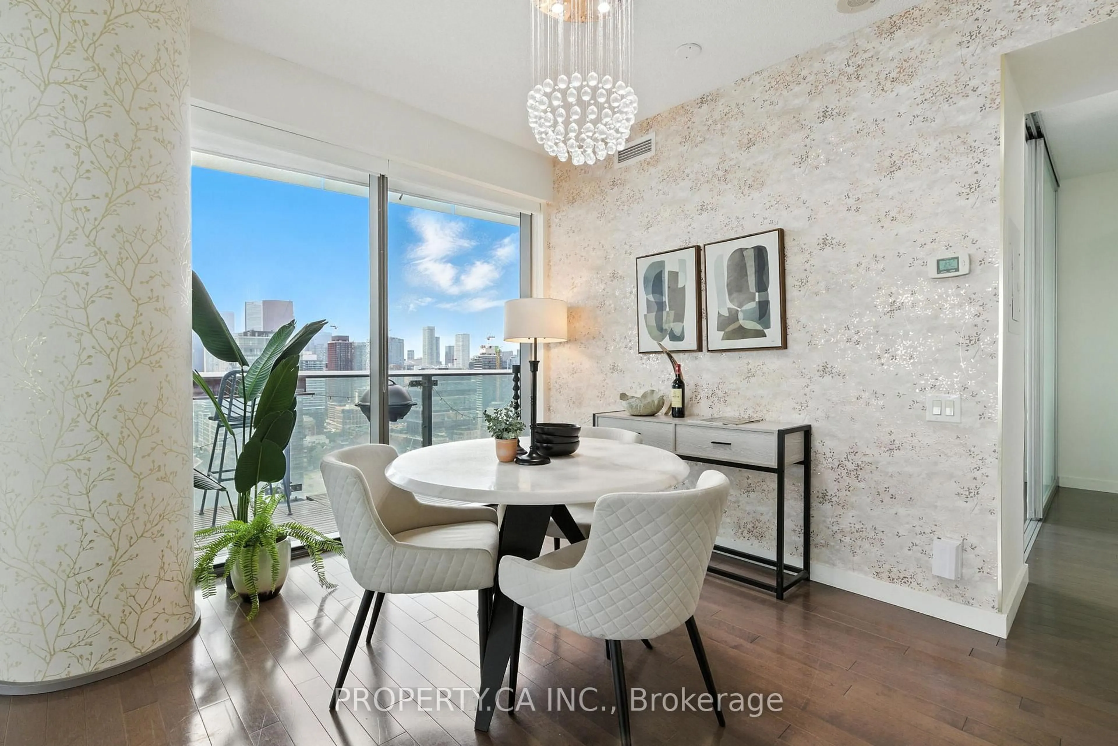 Dining room, unknown for 390 Cherry St #3008, Toronto Ontario M5A 0E2