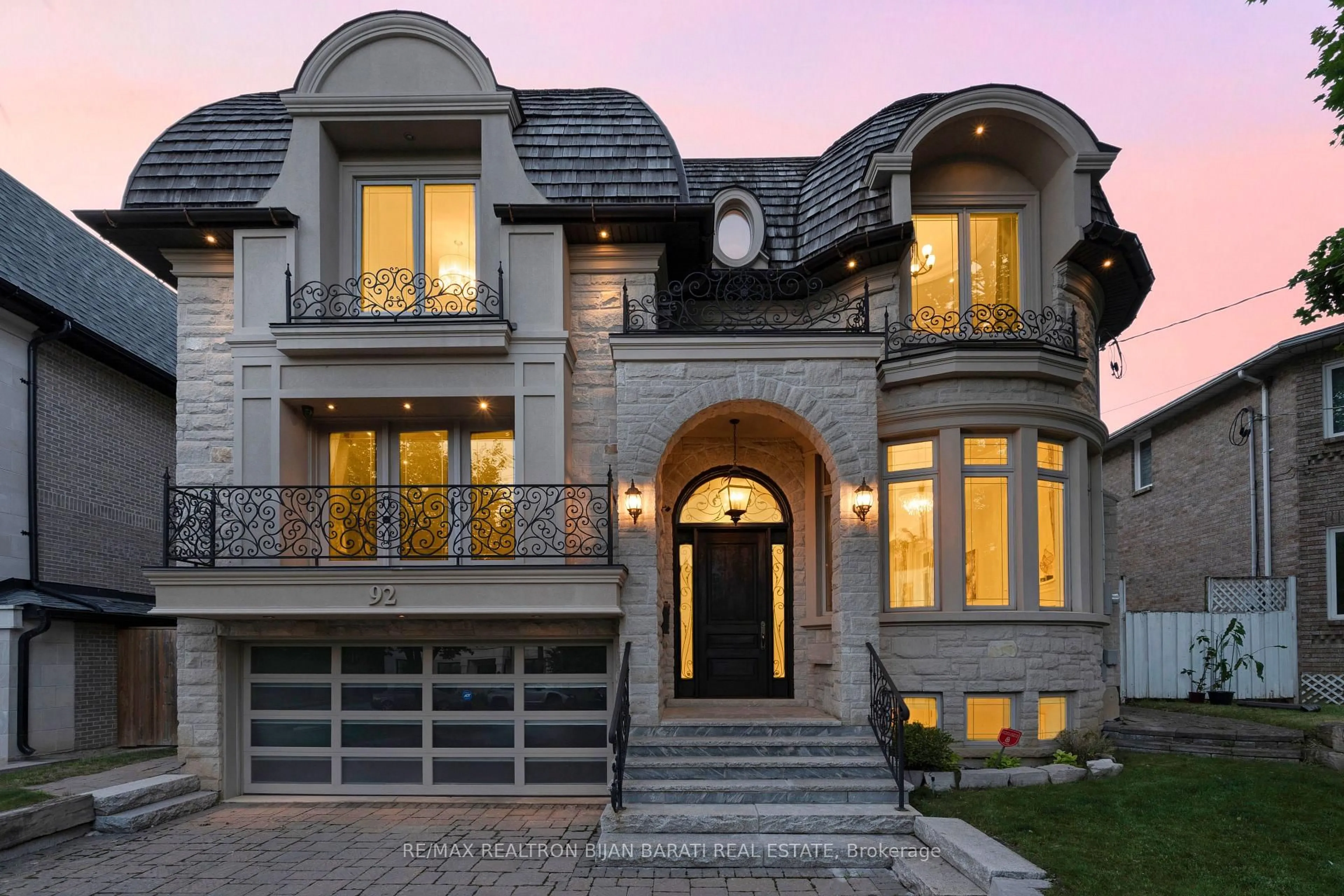 Home with brick exterior material, street for 92 Princess Ave, Toronto Ontario M2N 3R6