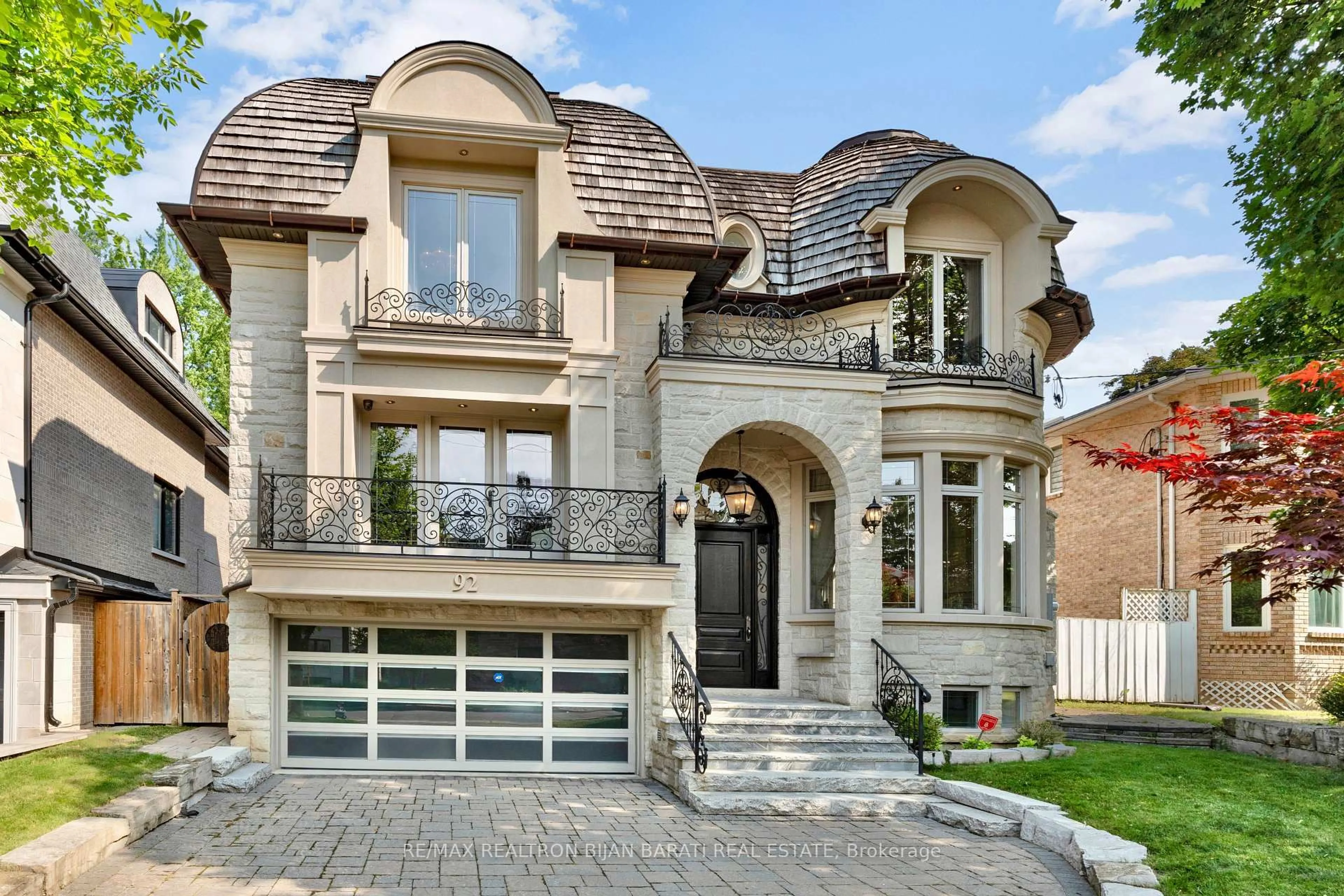 Home with brick exterior material, street for 92 Princess Ave, Toronto Ontario M2N 3R6
