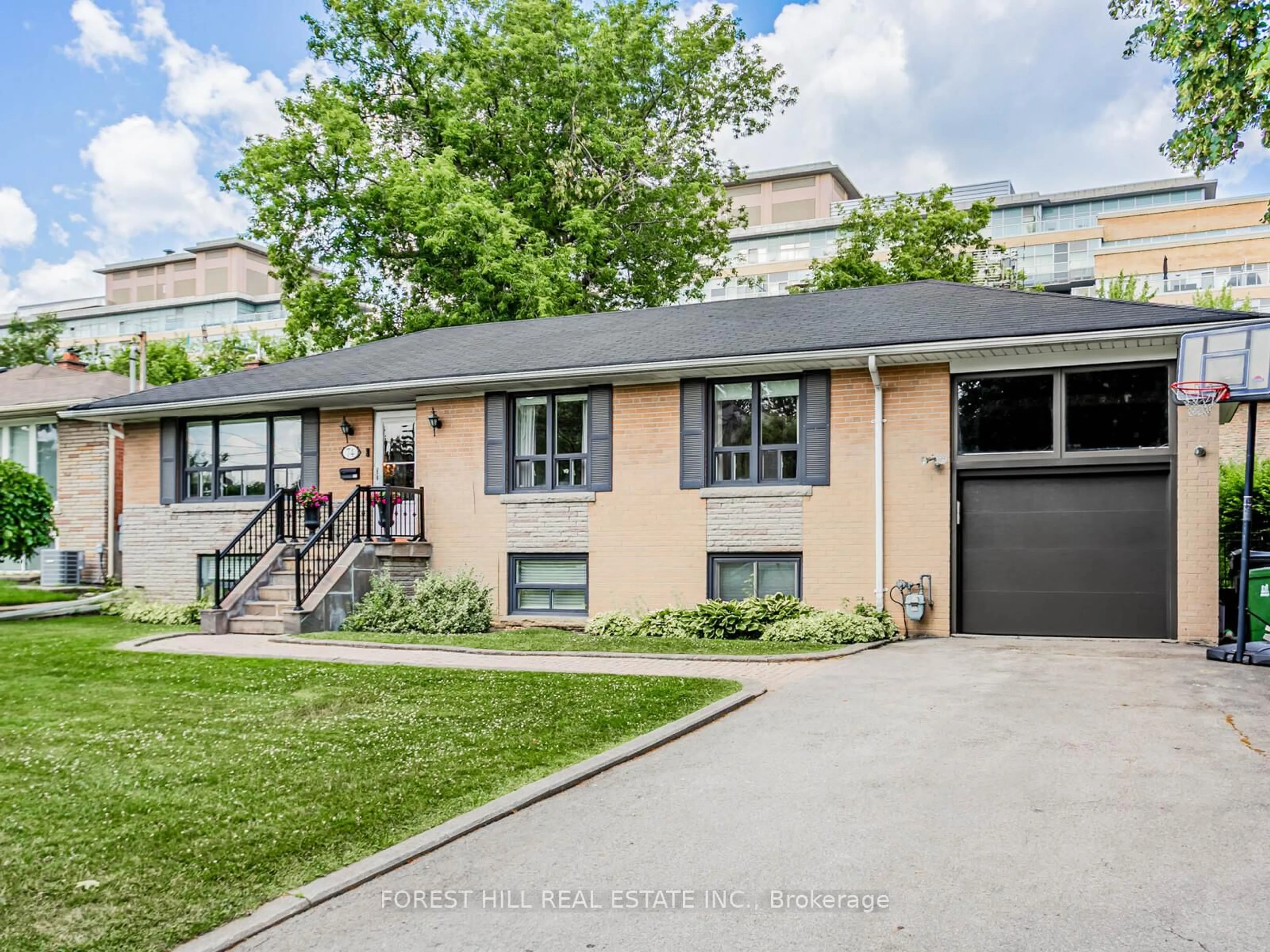 Home with brick exterior material, street for 74 Alexis Blvd, Toronto Ontario M3H 2P7