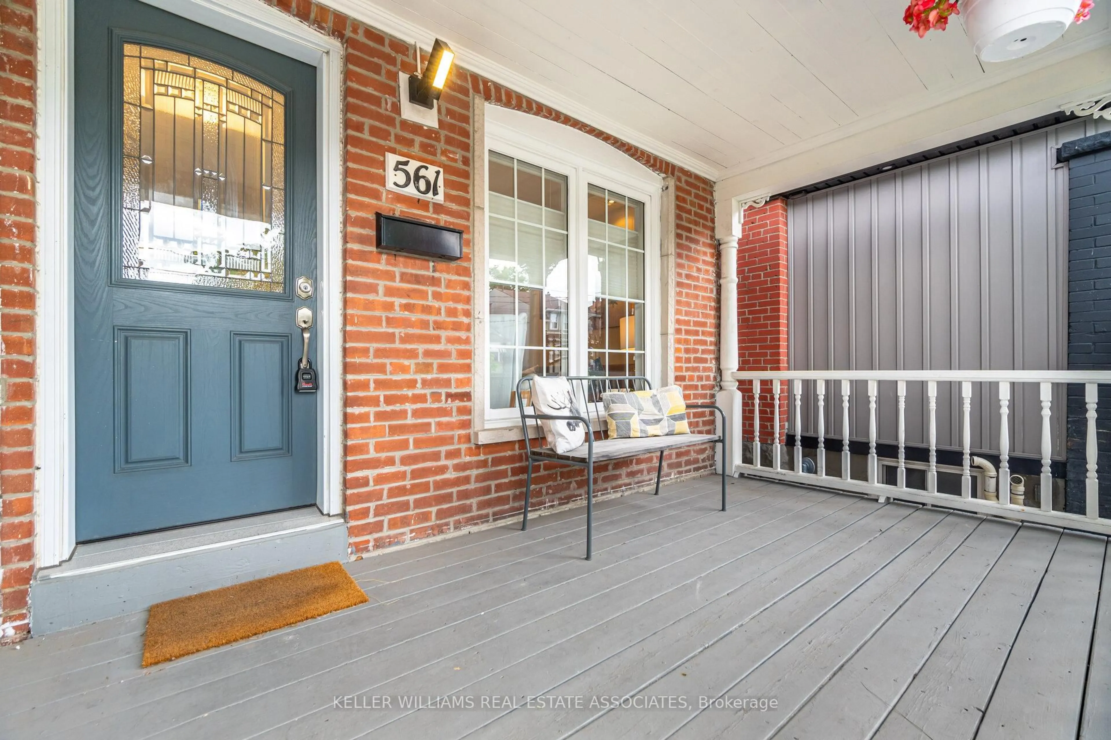 Home with brick exterior material, street for 561 Oakwood Ave, Toronto Ontario M6E 2X4