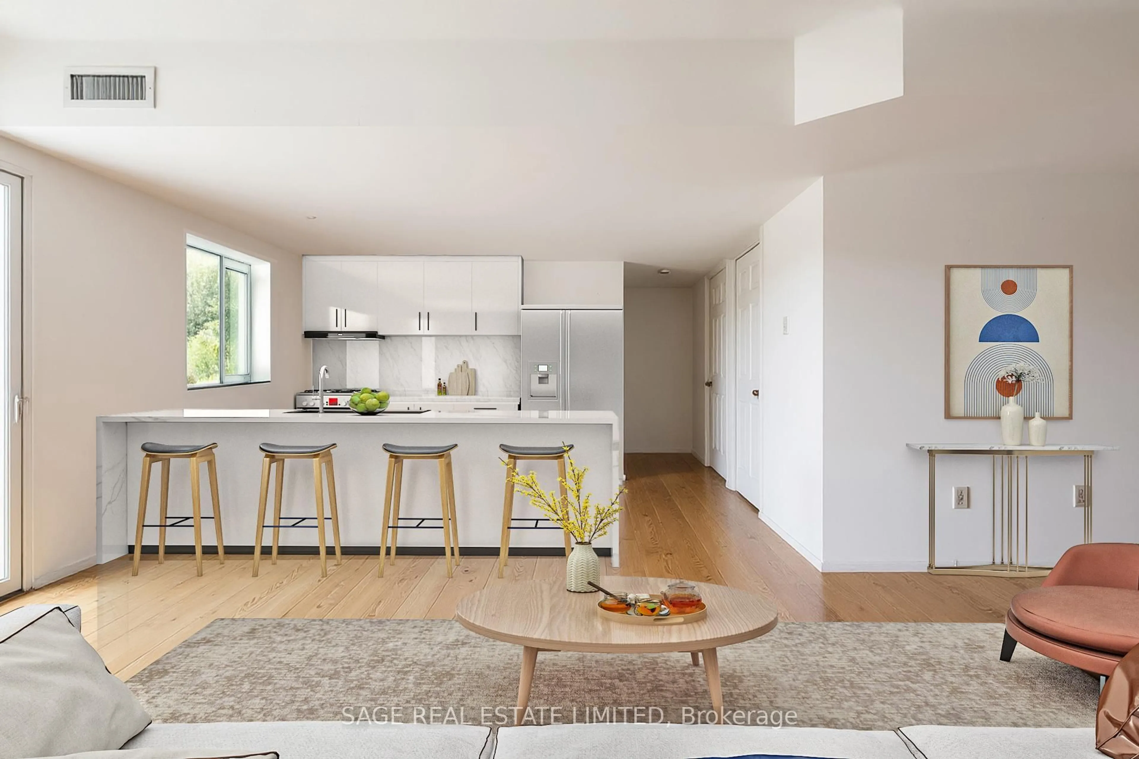 Open concept kitchen, unknown for 725 King St #1013, Toronto Ontario M5V 2W9