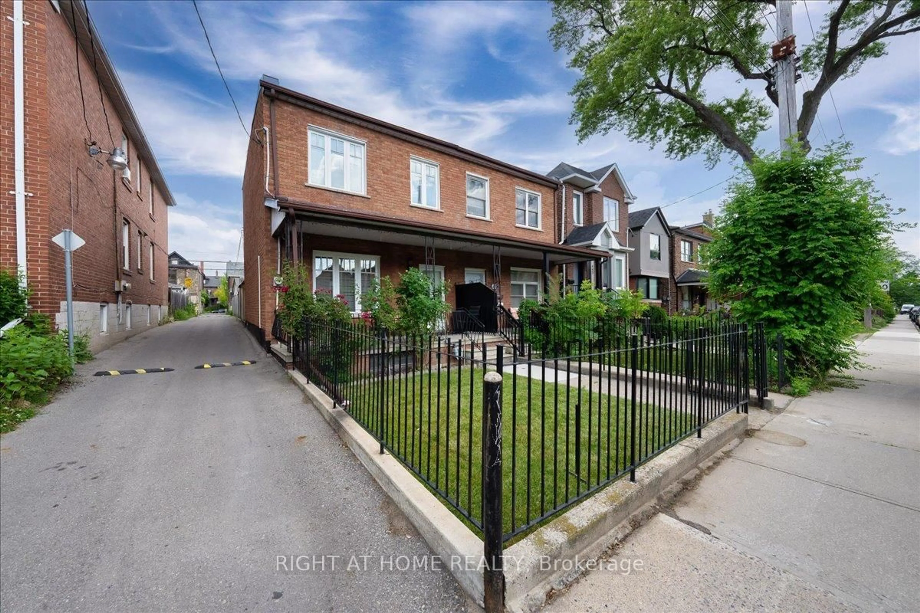Home with brick exterior material, street for 449 Roxton Rd, Toronto Ontario M6G 3R5