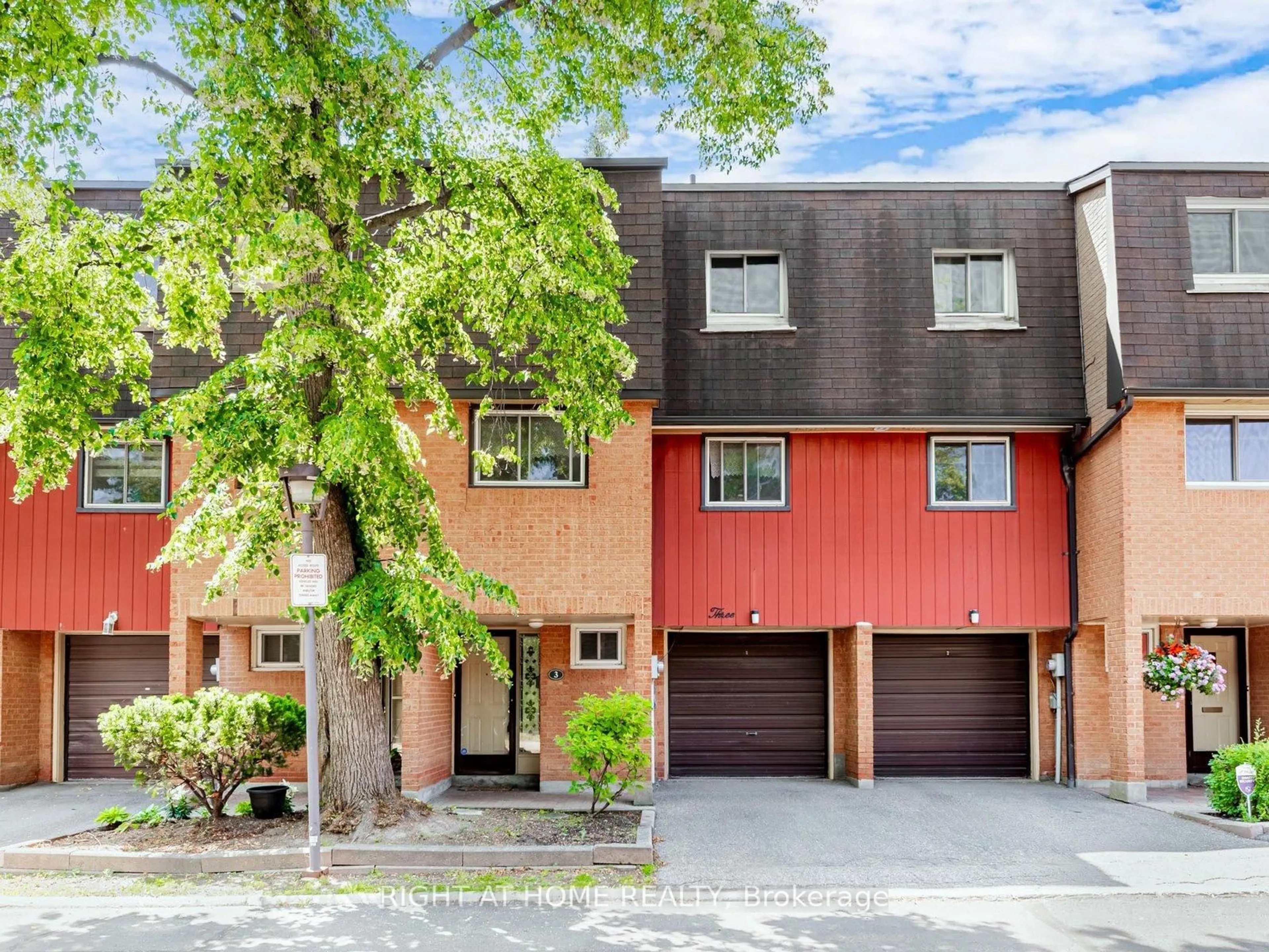 Home with brick exterior material, street for 3 Poets Walk Way, Toronto Ontario M2J 4V2