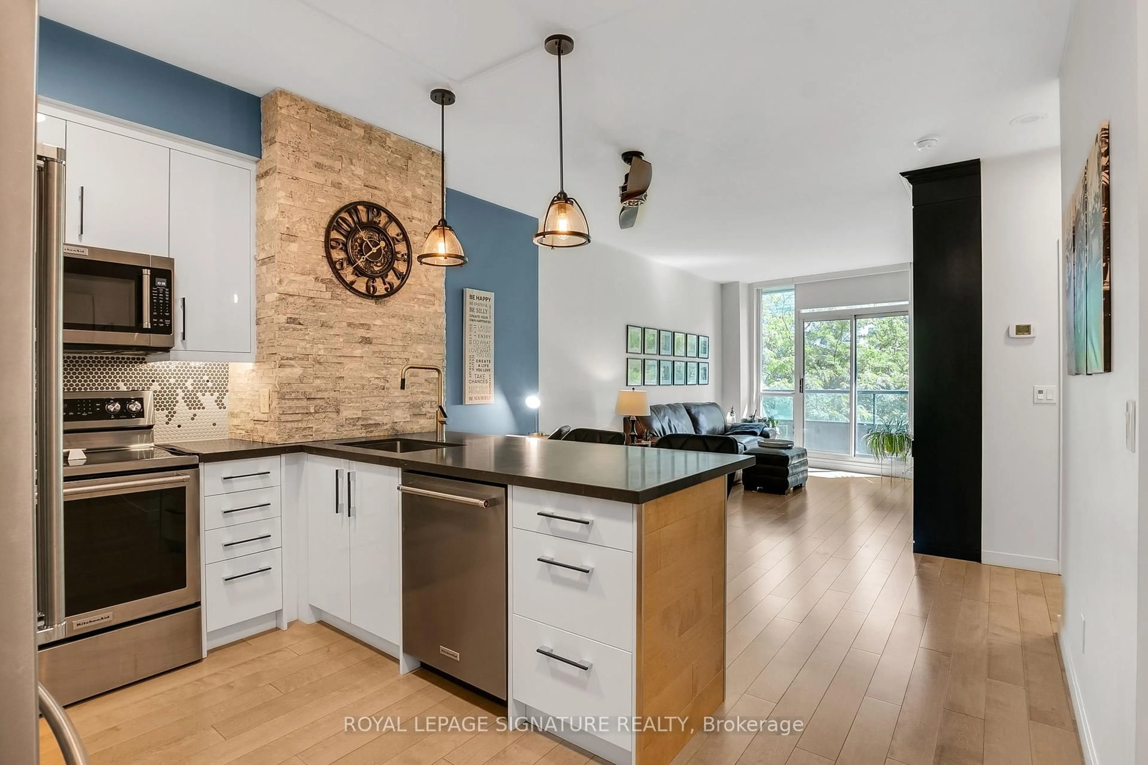 Open concept kitchen, unknown for 16 Yonge St #306, Toronto Ontario M5E 2A1
